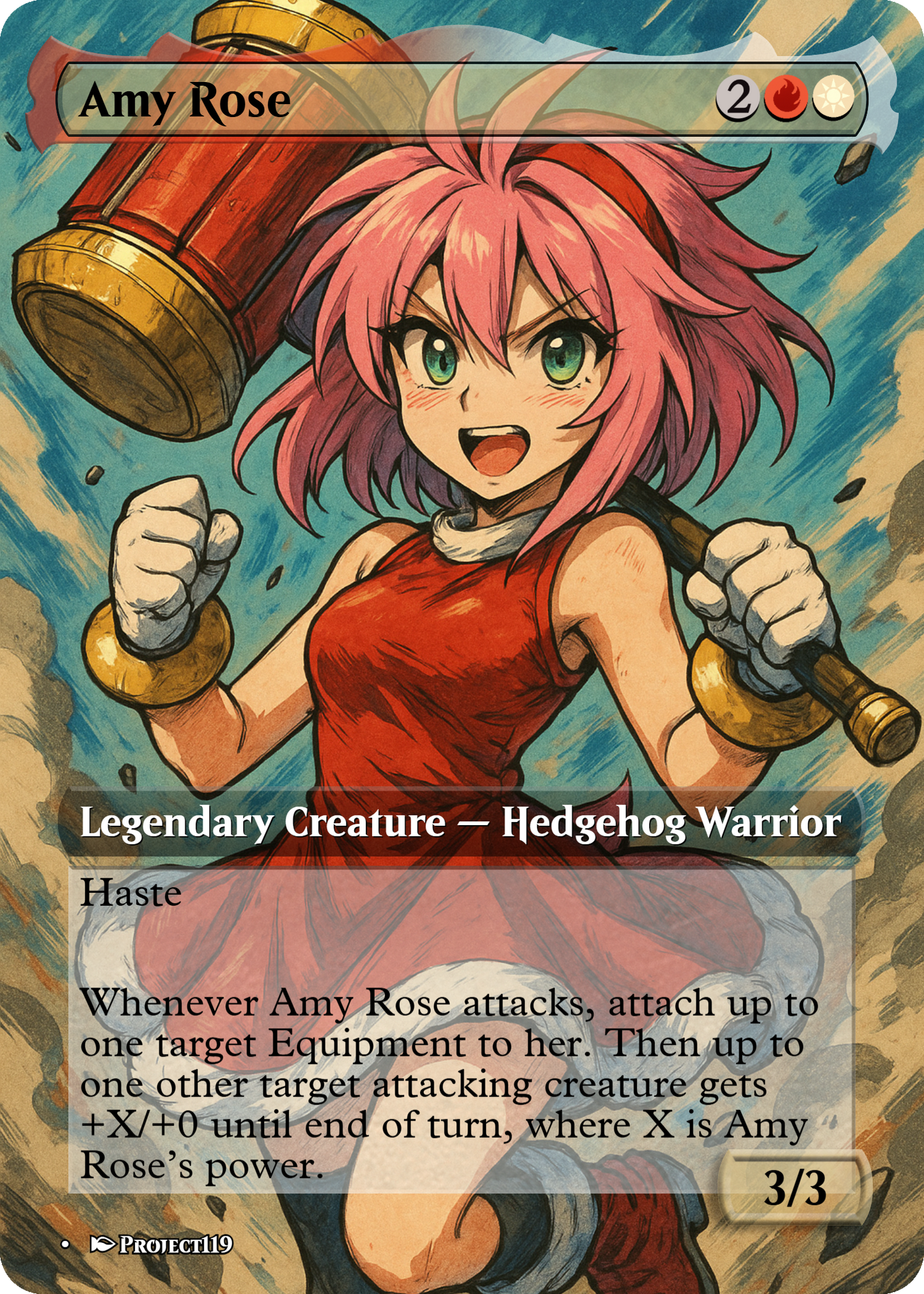 Sonic the Hedgehog Shounen Fighters Bundle - Magic the Gathering Proxy Cards