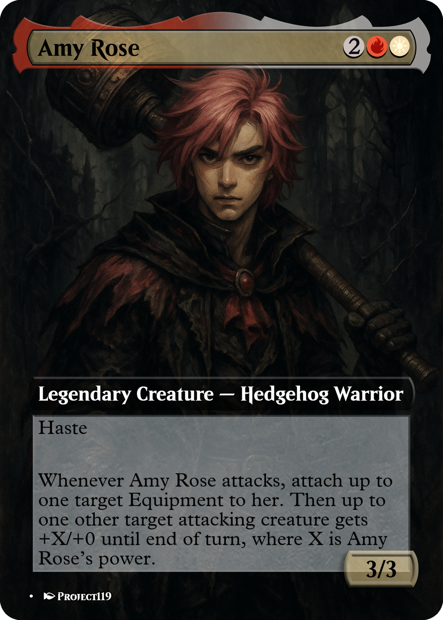 Sonic the Hedgehog Gothic Mercenaries Bundle - Magic the Gathering Proxy Cards