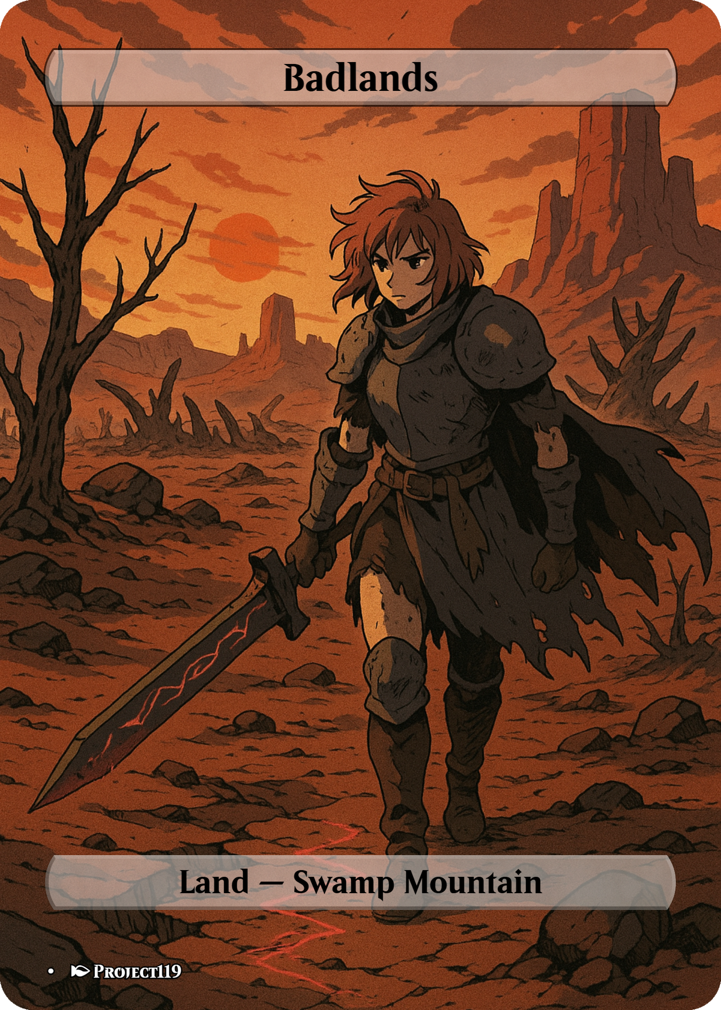 1990’s Anime Inspired 18 Land Mardu Commander Starter Bundle - Magic the Gathering Proxy Cards