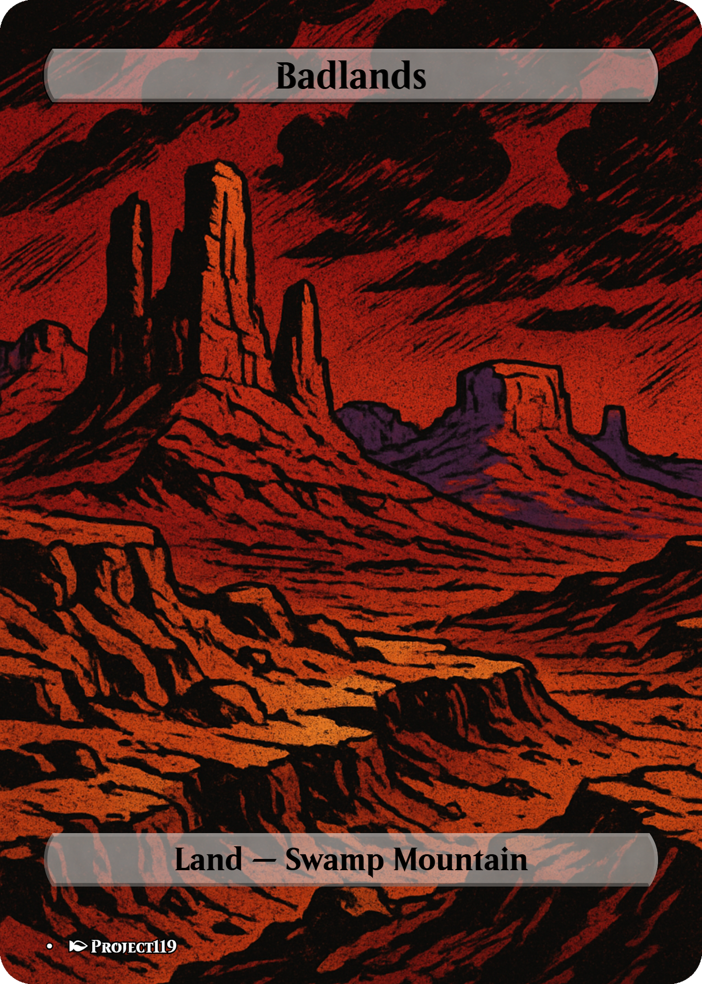 1980s Comic Art Inspired 18 Land Mardu Commander Starter Bundle - Magic the Gathering Proxy Cards