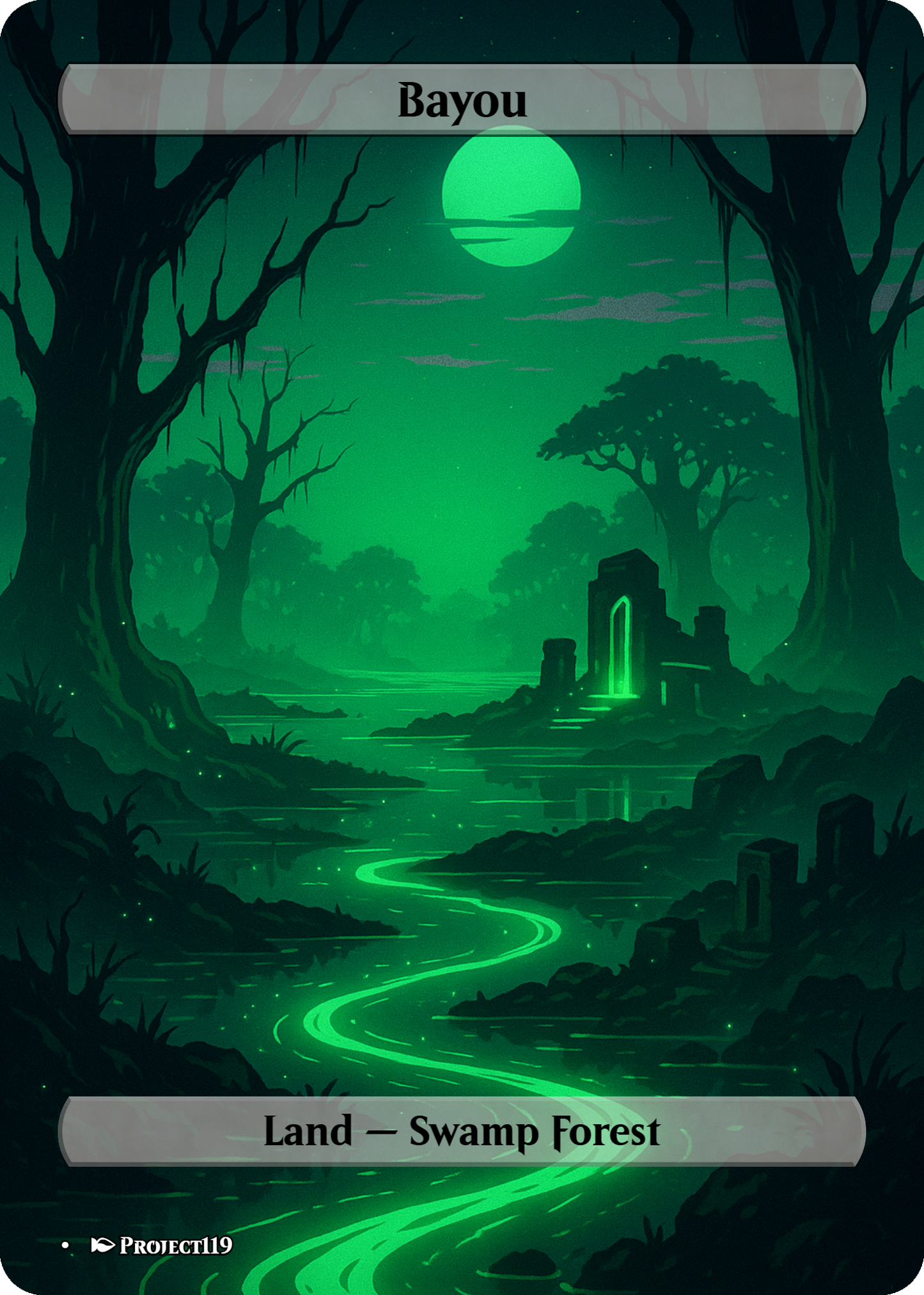 Synthwave Inspired 10 Original Dual Lands Bundle - Magic the Gathering Proxy Cards