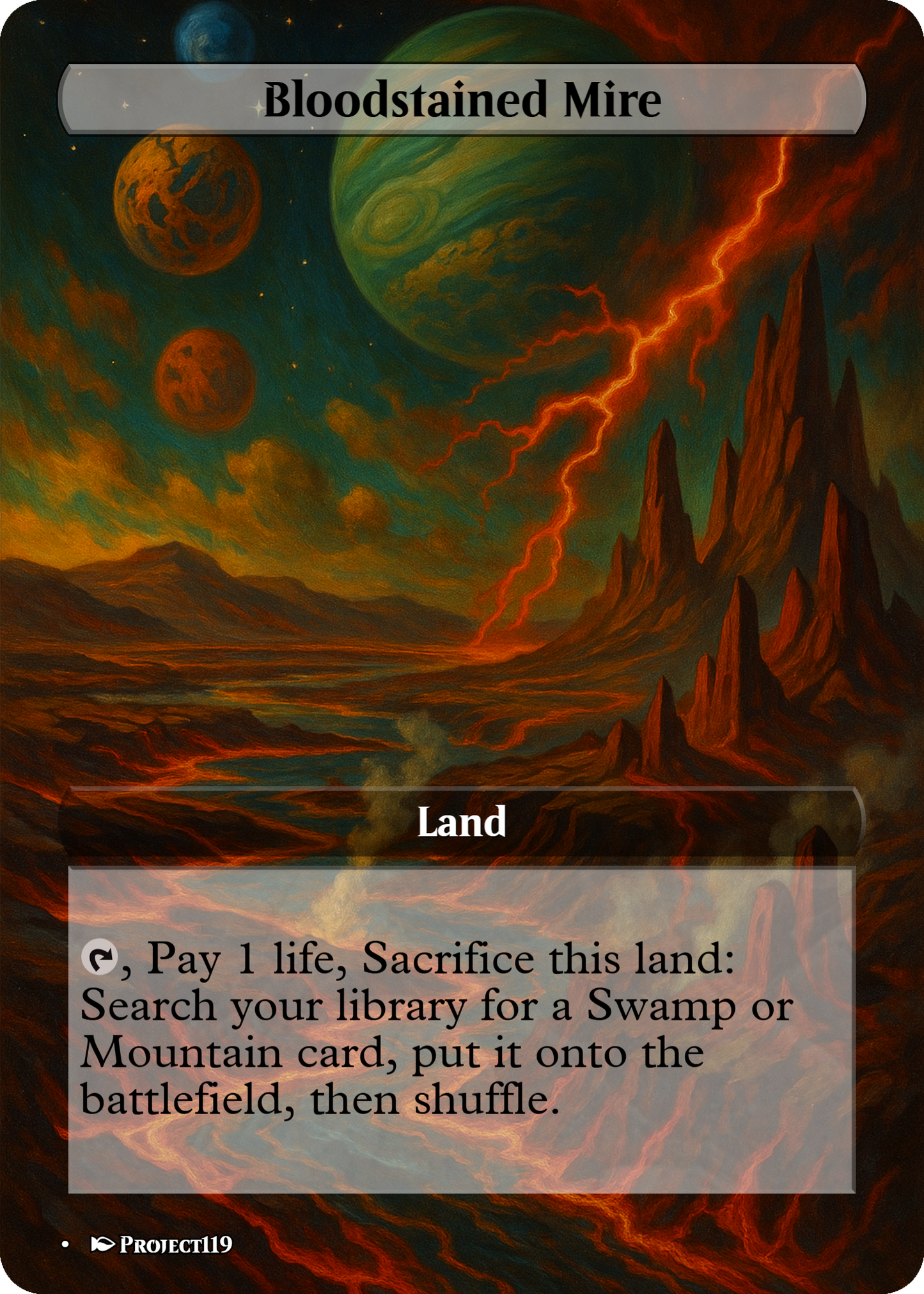 1930's Pulp Magazine Cover Inspired 18 Land Grixis Commander Starter Bundle - Magic the Gathering Proxy Cards