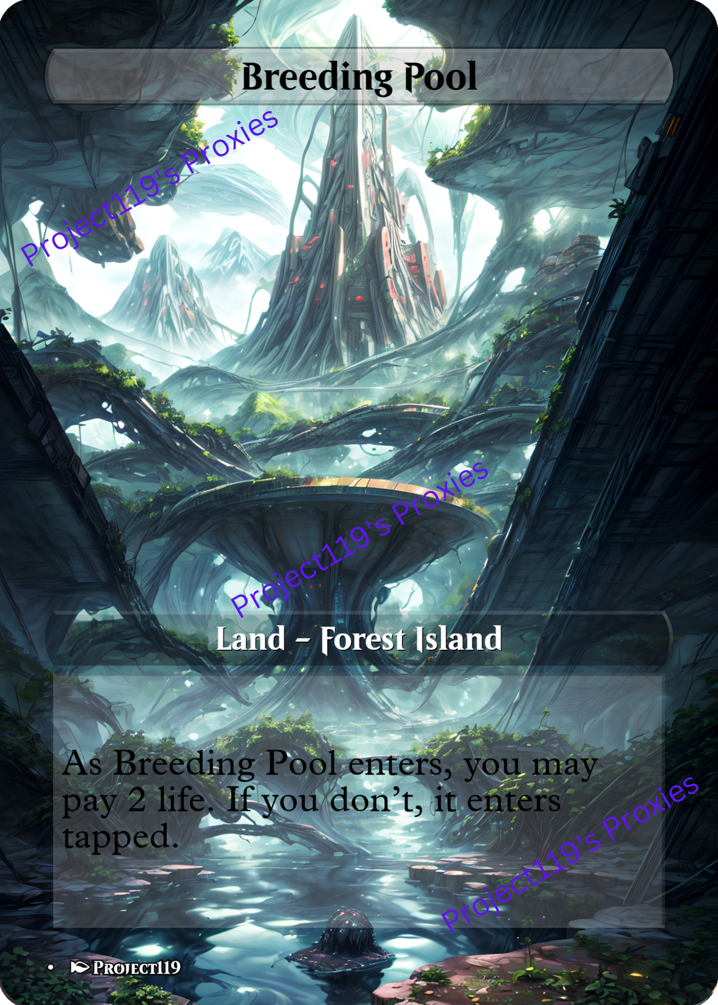 Ten Shock Land Bundle - Magic the Gathering Proxy Cards