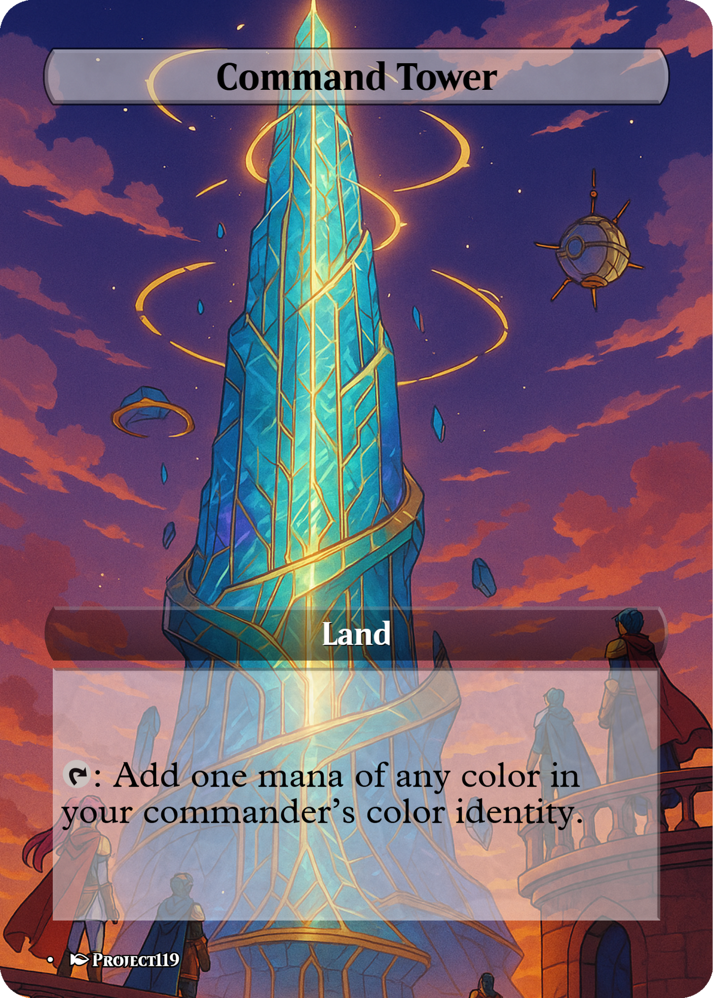 1990’s Anime Inspired 18 Land Jeskai Commander Starter Bundle - Magic the Gathering Proxy Cards