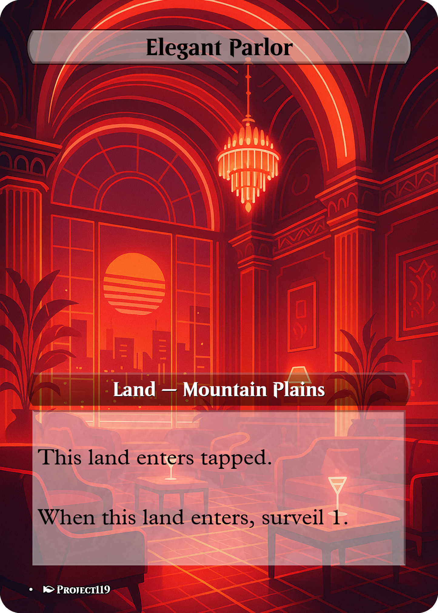 Synthwave Inspired 18 Land Naya Commander Starter Bundle - Magic the Gathering Proxy Cards