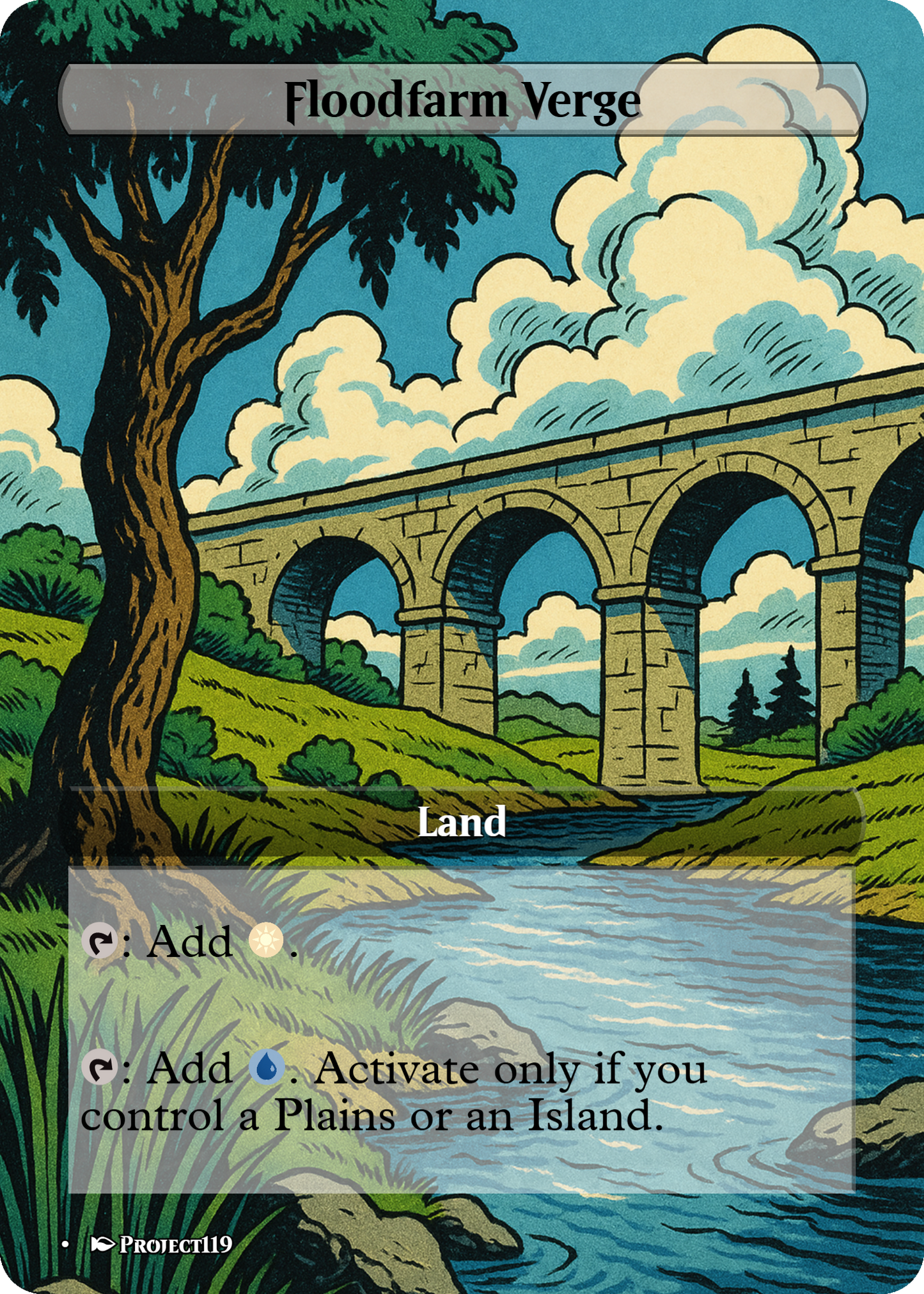 1980s Comic Art Inspired 62 Mega Land Bundle - Magic the Gathering Proxy