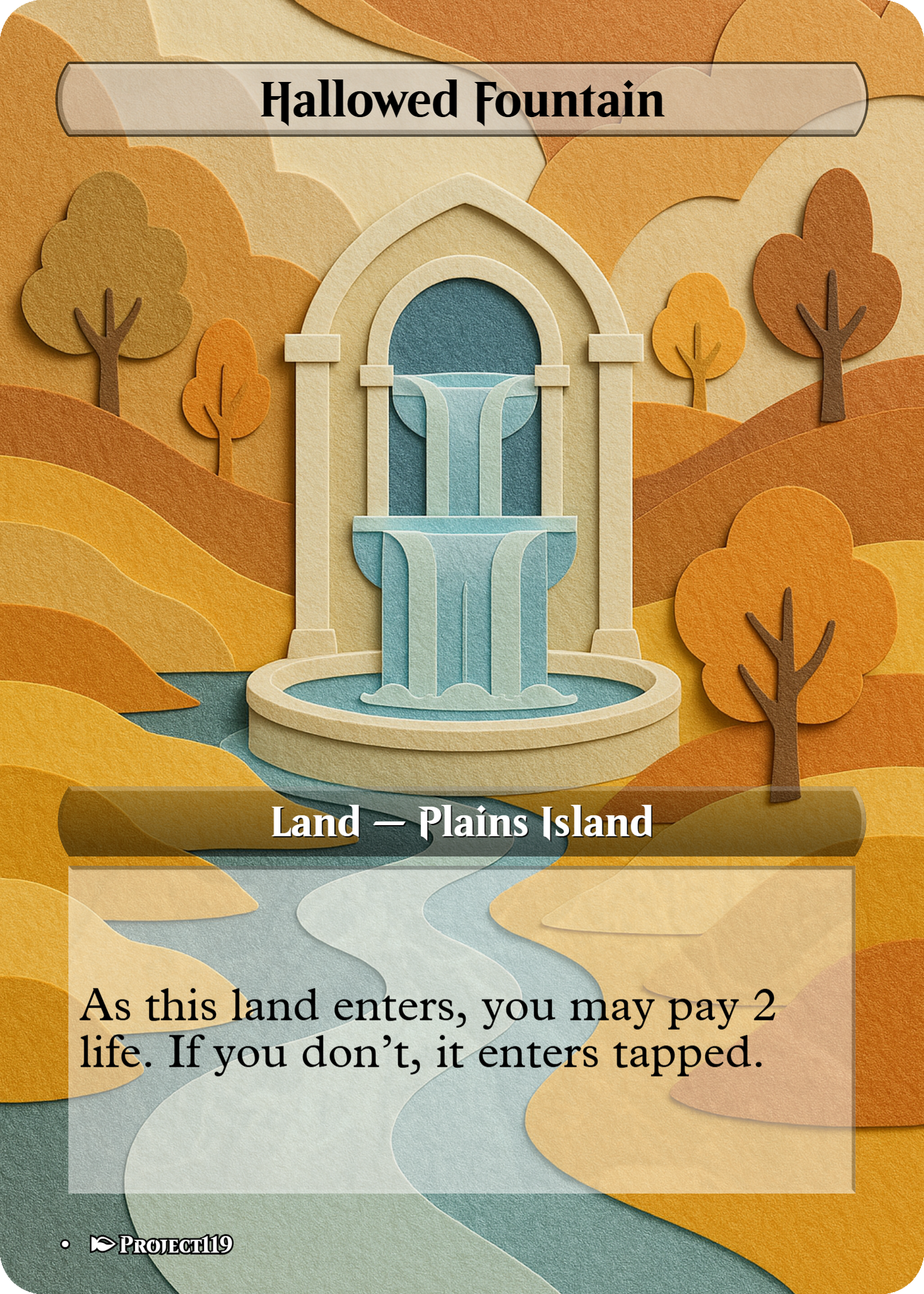 Papercraft Inspired 18 Land Bant Commander Starter Bundle - Magic the Gathering Proxy Cards