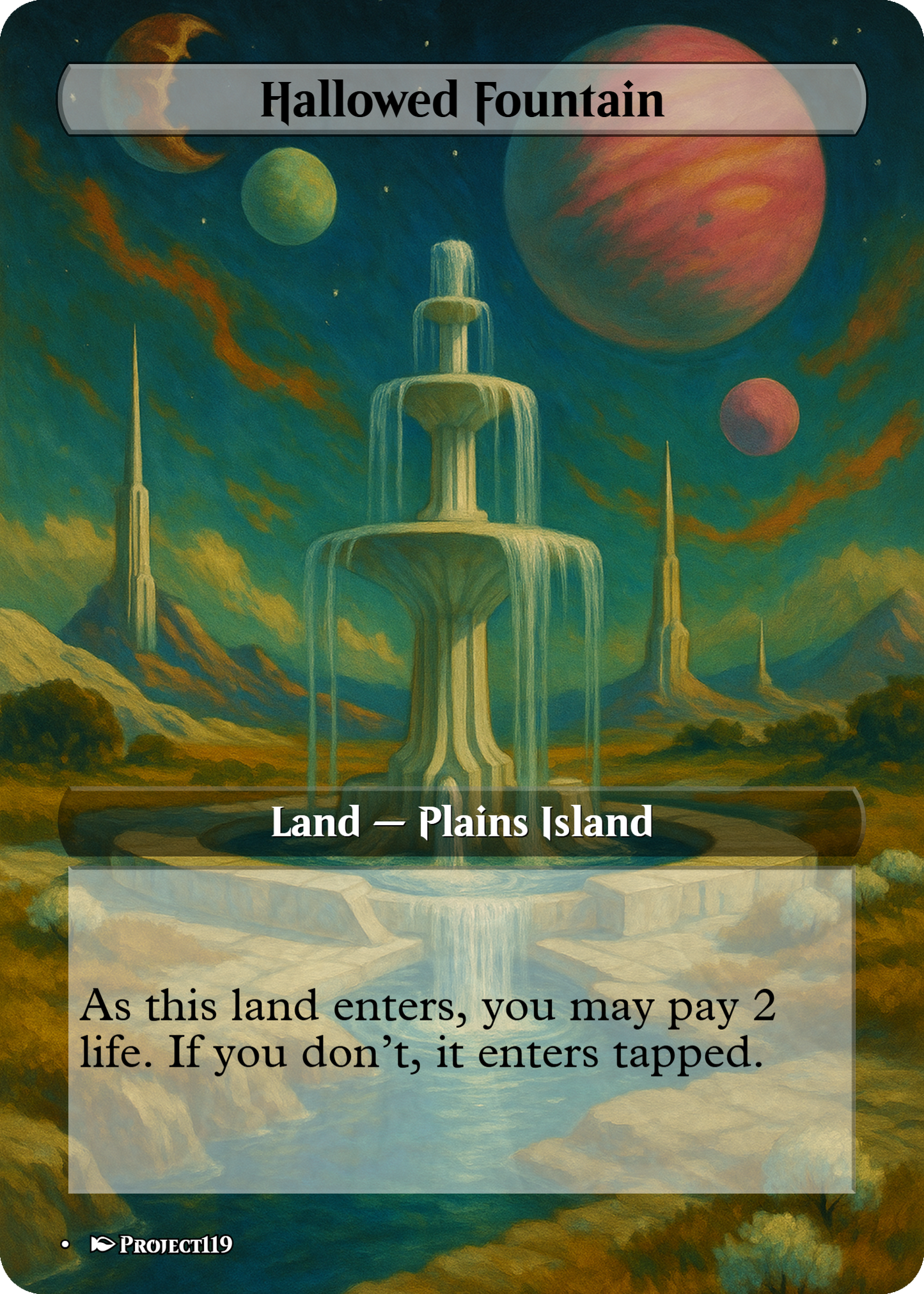 1930's Pulp Magazine Cover Inspired 10 Shock Land Bundle - Magic the Gathering Proxy Cards