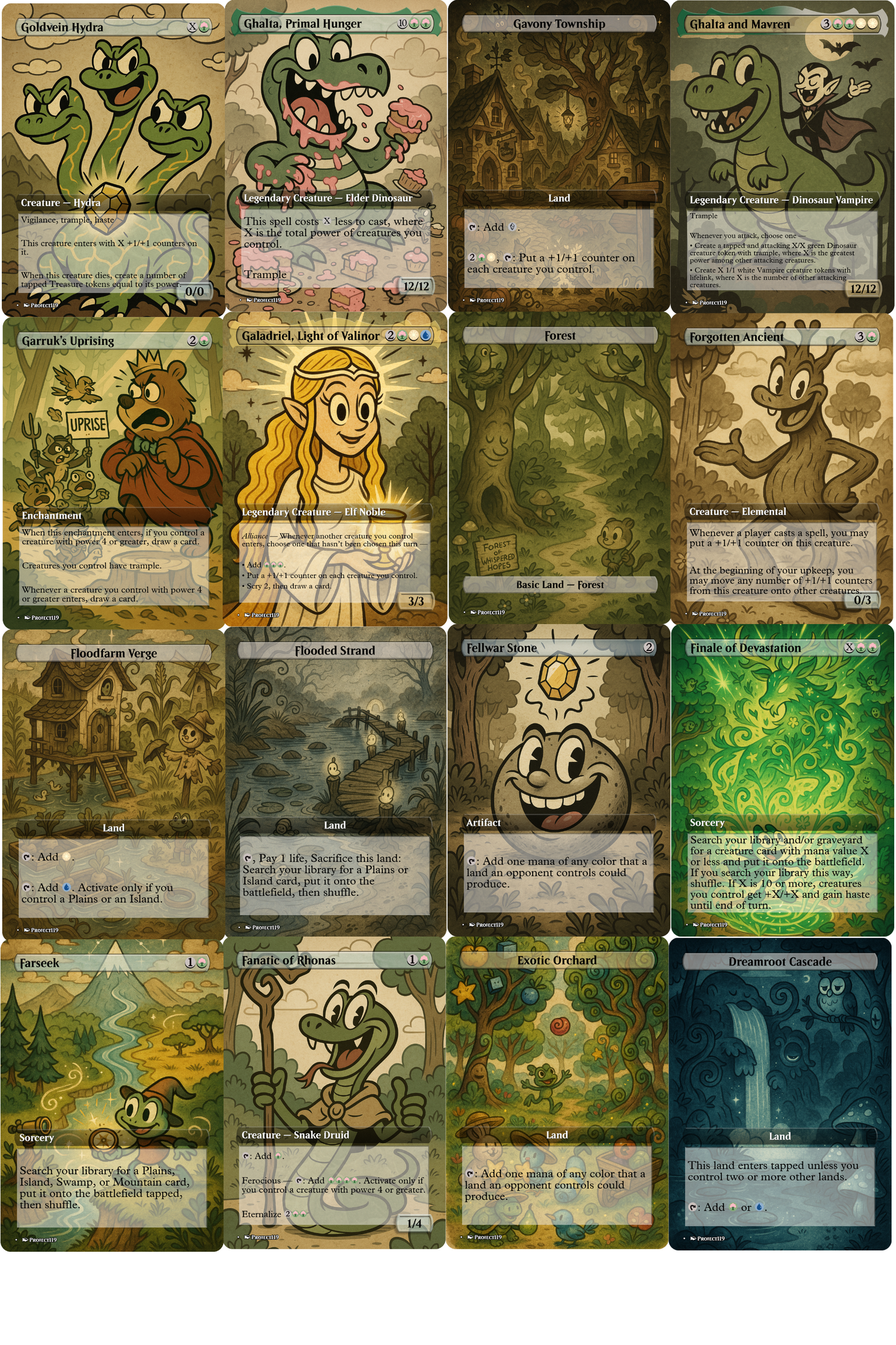 Helga, Skittish Seer Commander Deck