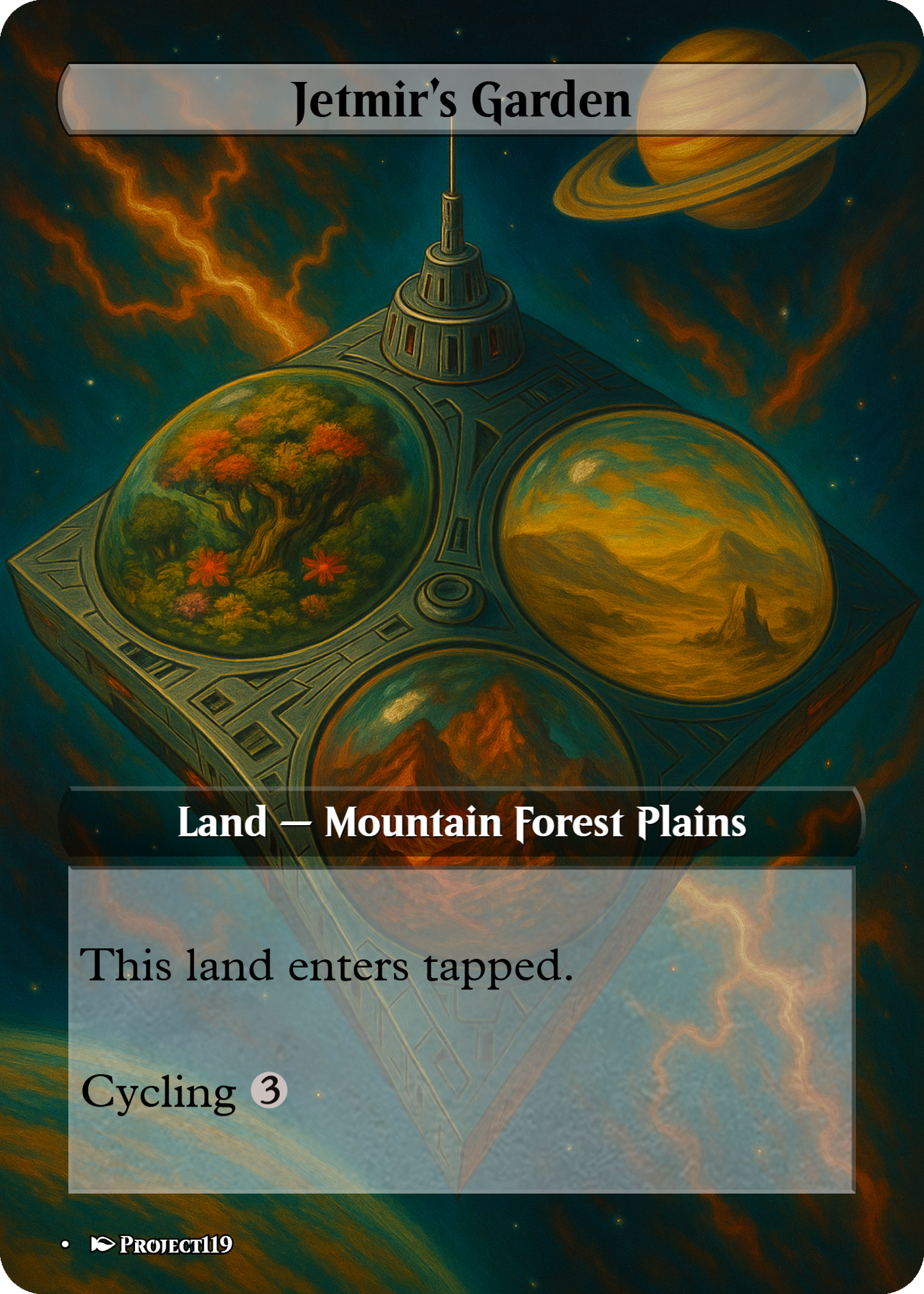 1930's Pulp Magazine Cover Inspired 10 Triome Land Bundle - Magic the Gathering Proxy Cards