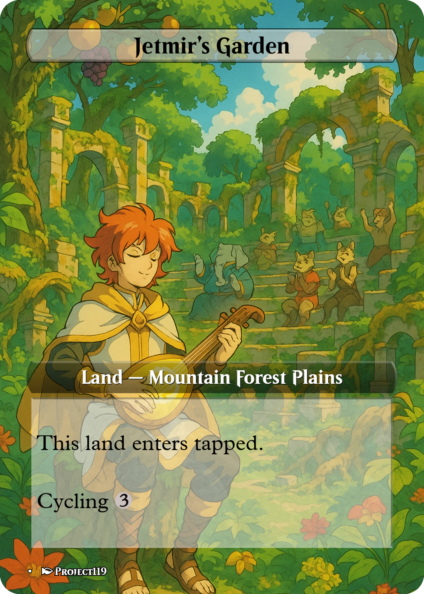 1990’s Anime Inspired 18 Land Naya Commander Starter Bundle - Magic the Gathering Proxy Cards