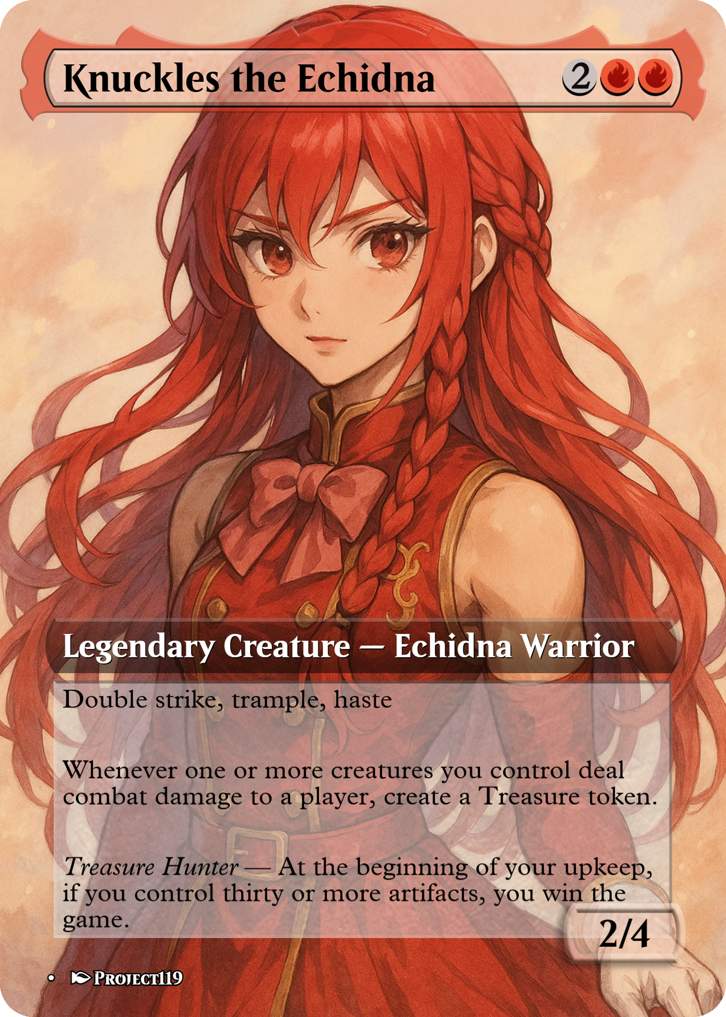 Sonic the Hedgehog Shoujo Princess Bundle - Magic the Gathering Proxy Cards