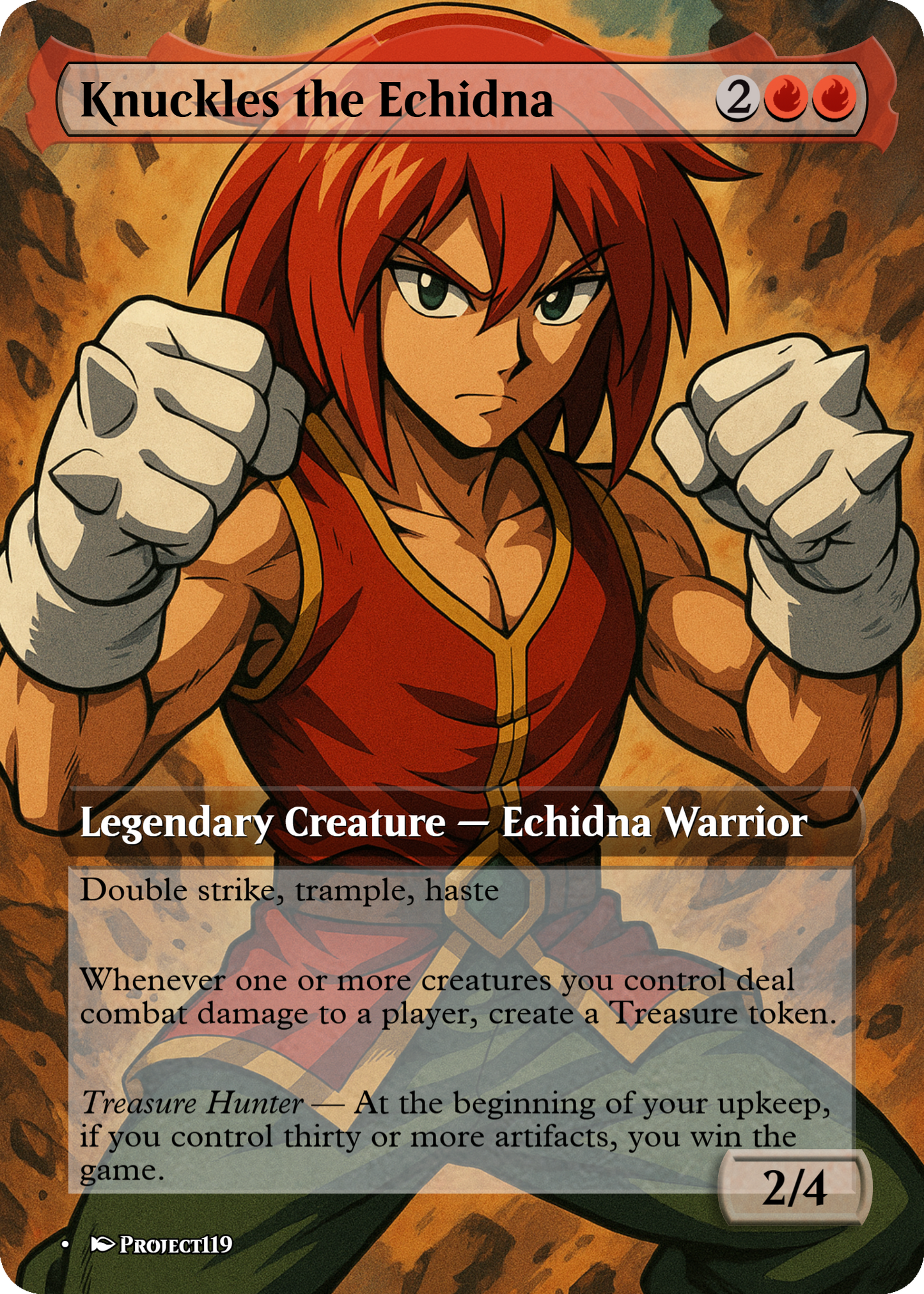Sonic the Hedgehog Shounen Warriors Bundle - Magic the Gathering Proxy Cards