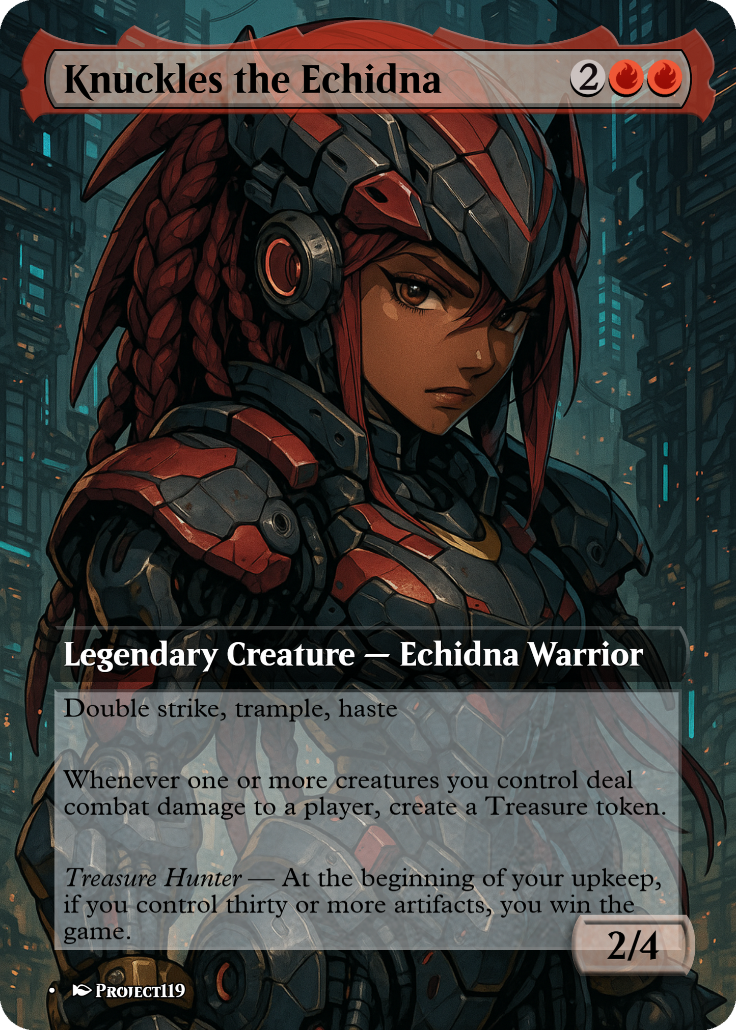 Sonic the Hedgehog Cyberpunk Renegades Bundle - Magic the Gathering Proxy Cards