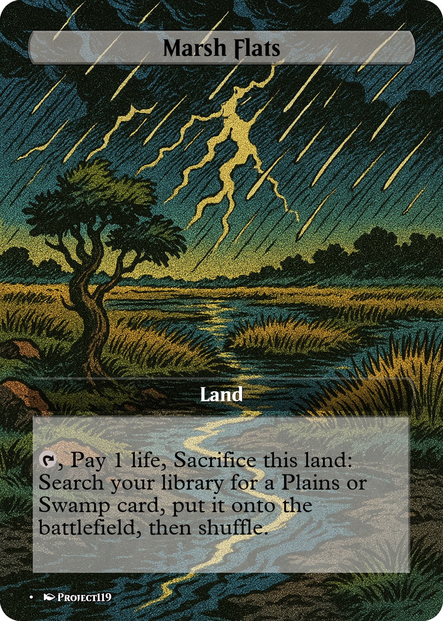 1980s Comic Art Inspired 18 Land Mardu Commander Starter Bundle - Magic the Gathering Proxy Cards