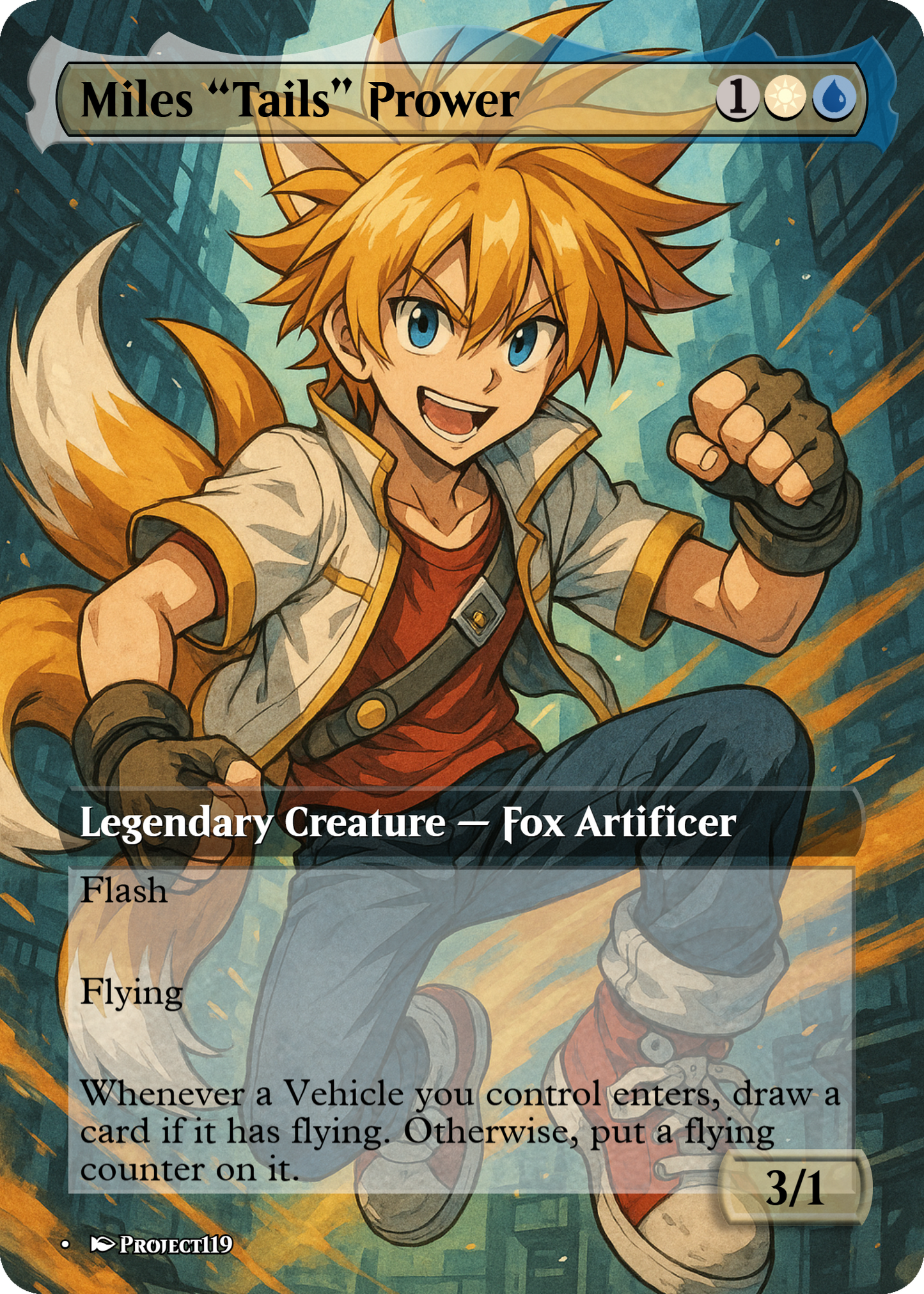 Sonic the Hedgehog Shounen Warriors Bundle - Magic the Gathering Proxy Cards