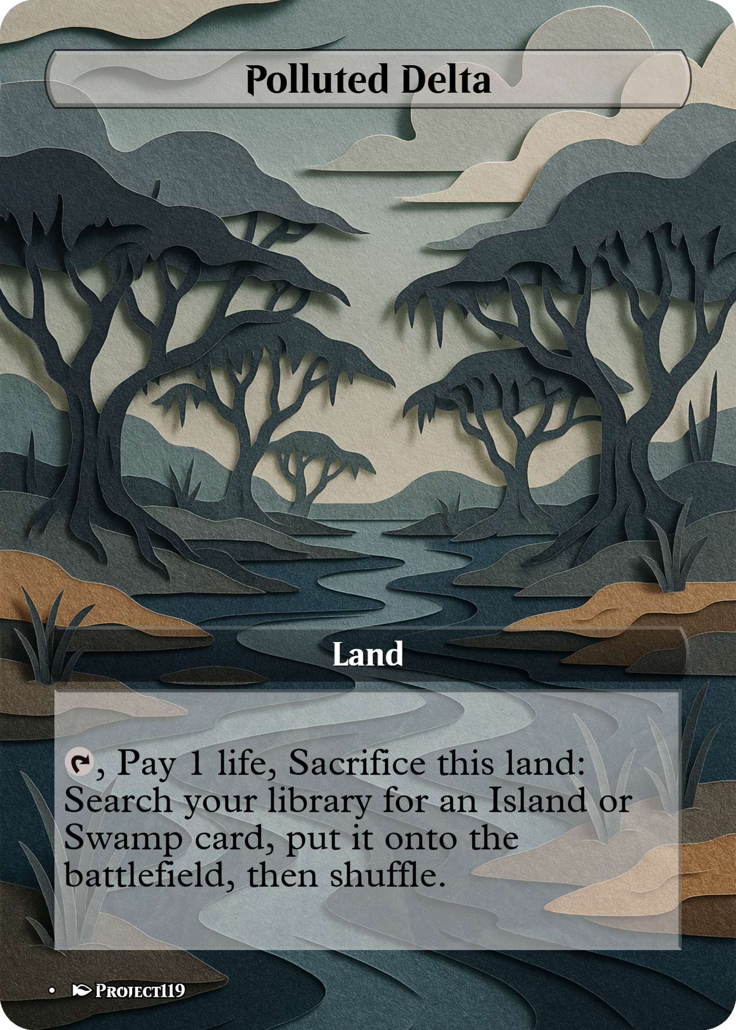 Papercraft Inspired 18 Land Grixis Commander Starter Bundle - Magic the Gathering Proxy Cards