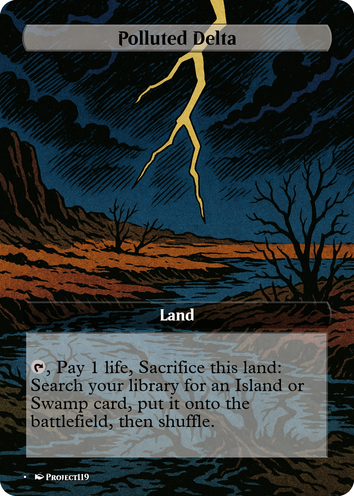 1980s Comic Art Inspired 62 Mega Land Bundle - Magic the Gathering Proxy