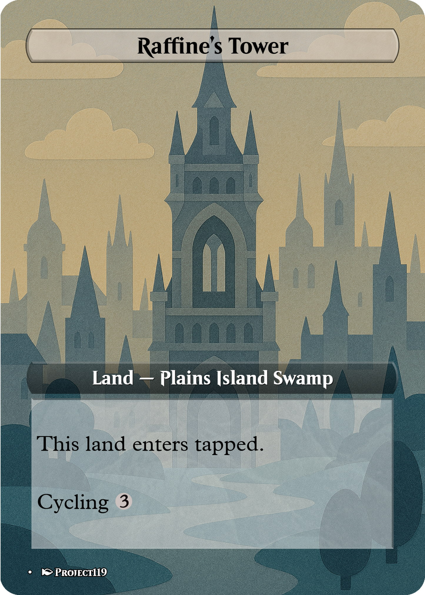 Papercraft Inspired Mega 62 Land Bundle - Magic the Gathering Proxy Cards