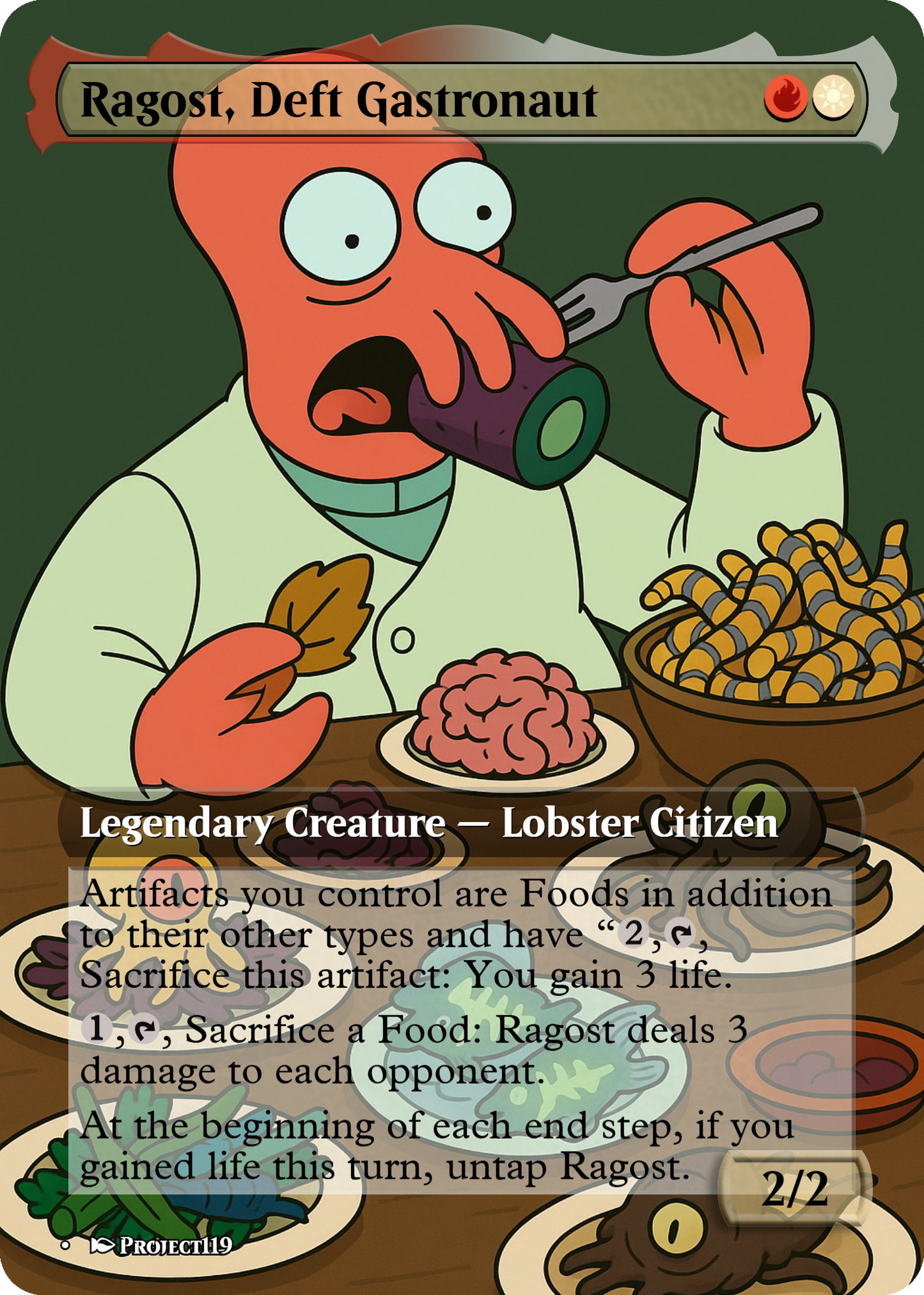 Ragost, Deft Gastronaut - Magic the Gathering Proxy Card