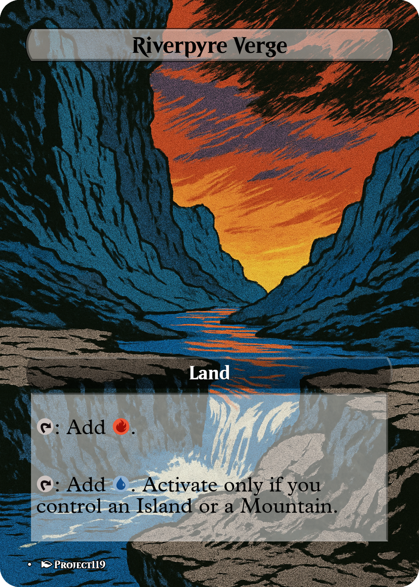 1980s Comic Art Inspired 62 Mega Land Bundle - Magic the Gathering Proxy