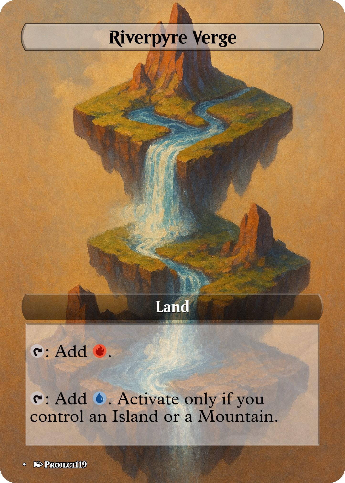 Isometric Art Inspired 18 Land Temur Commander Starter Bundle - Magic the Gathering Proxy Cards