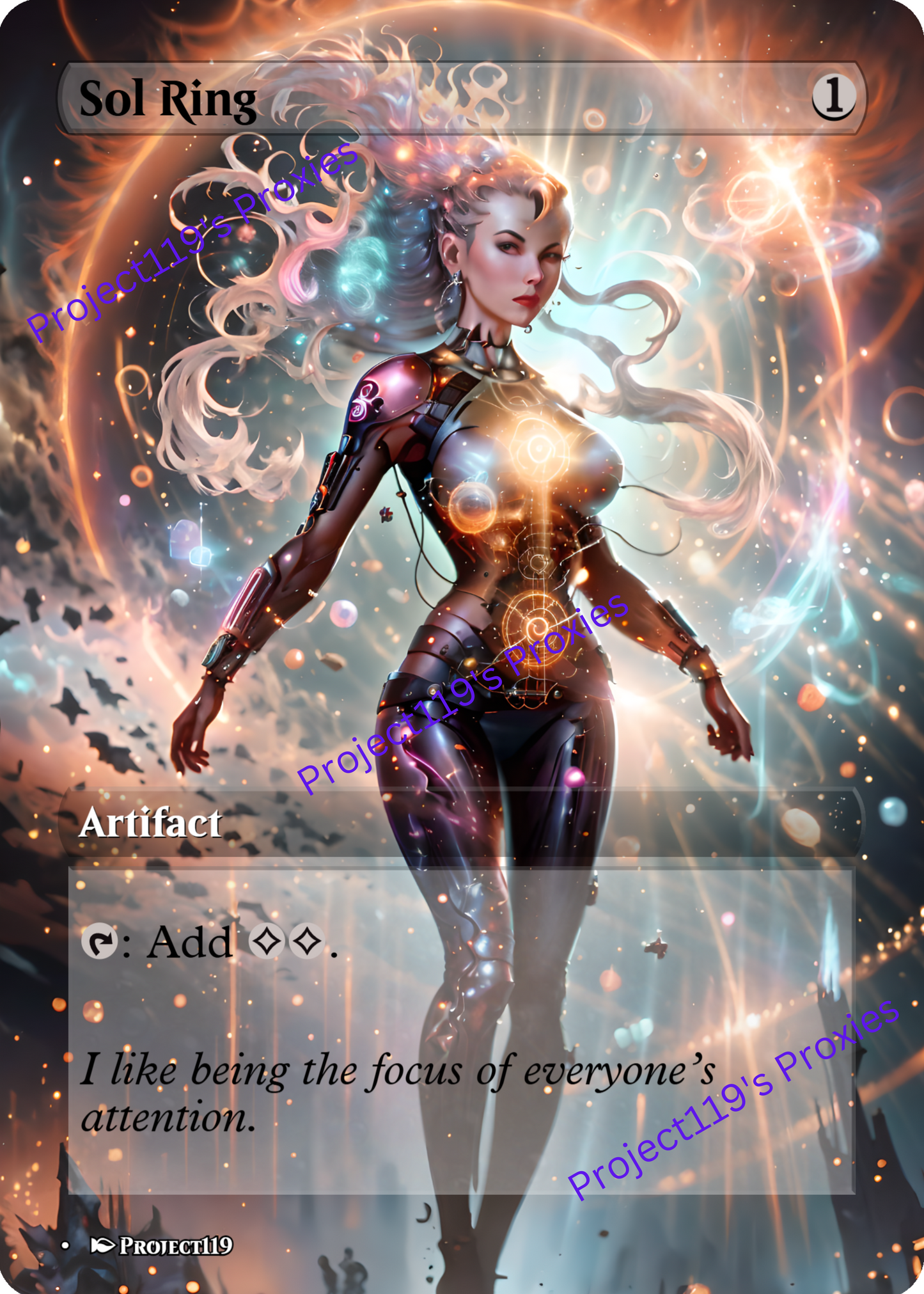 Sol Ring - Magic the Gathering Proxy Card