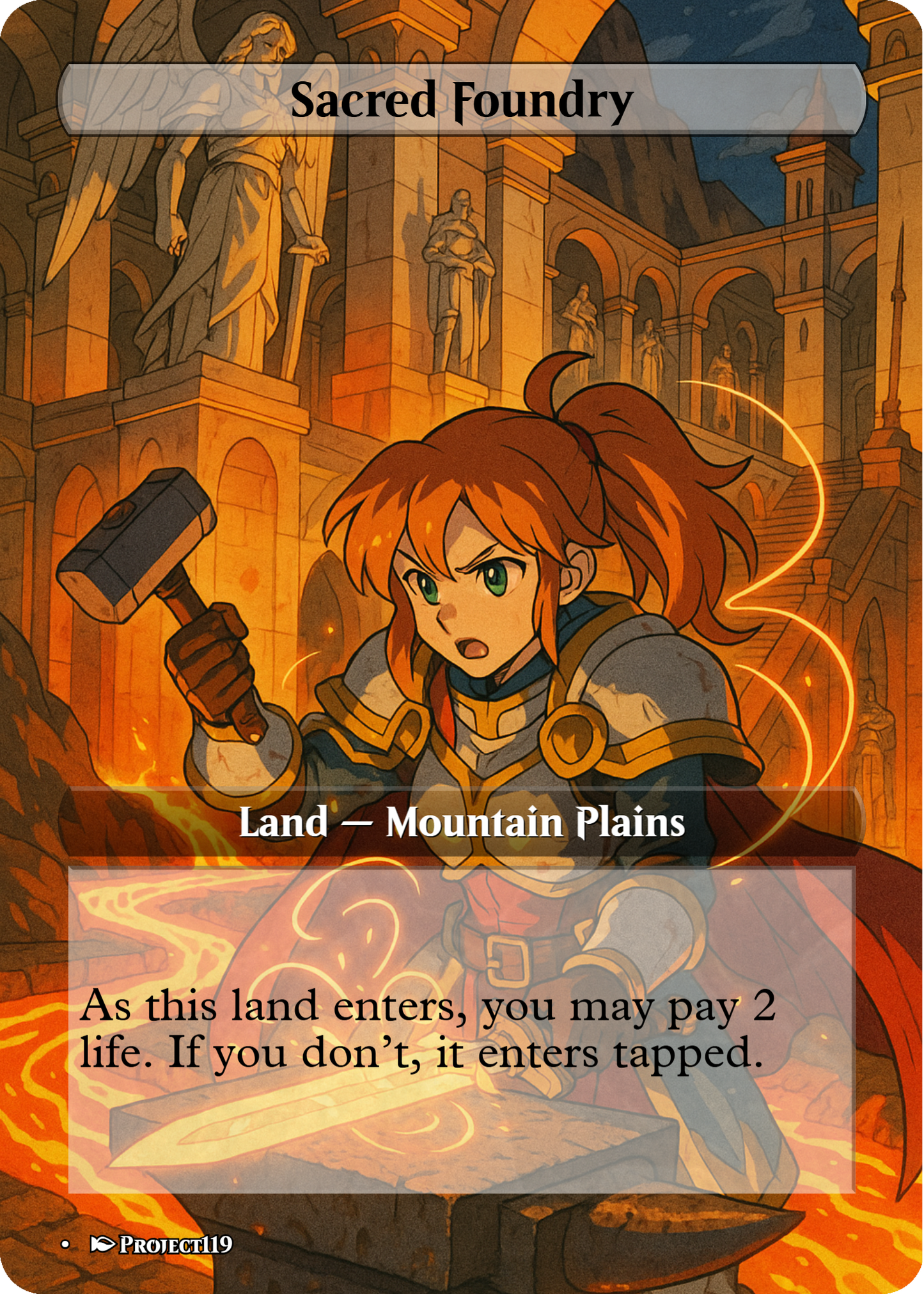 1990’s Anime Inspired 18 Land Jeskai Commander Starter Bundle - Magic the Gathering Proxy Cards