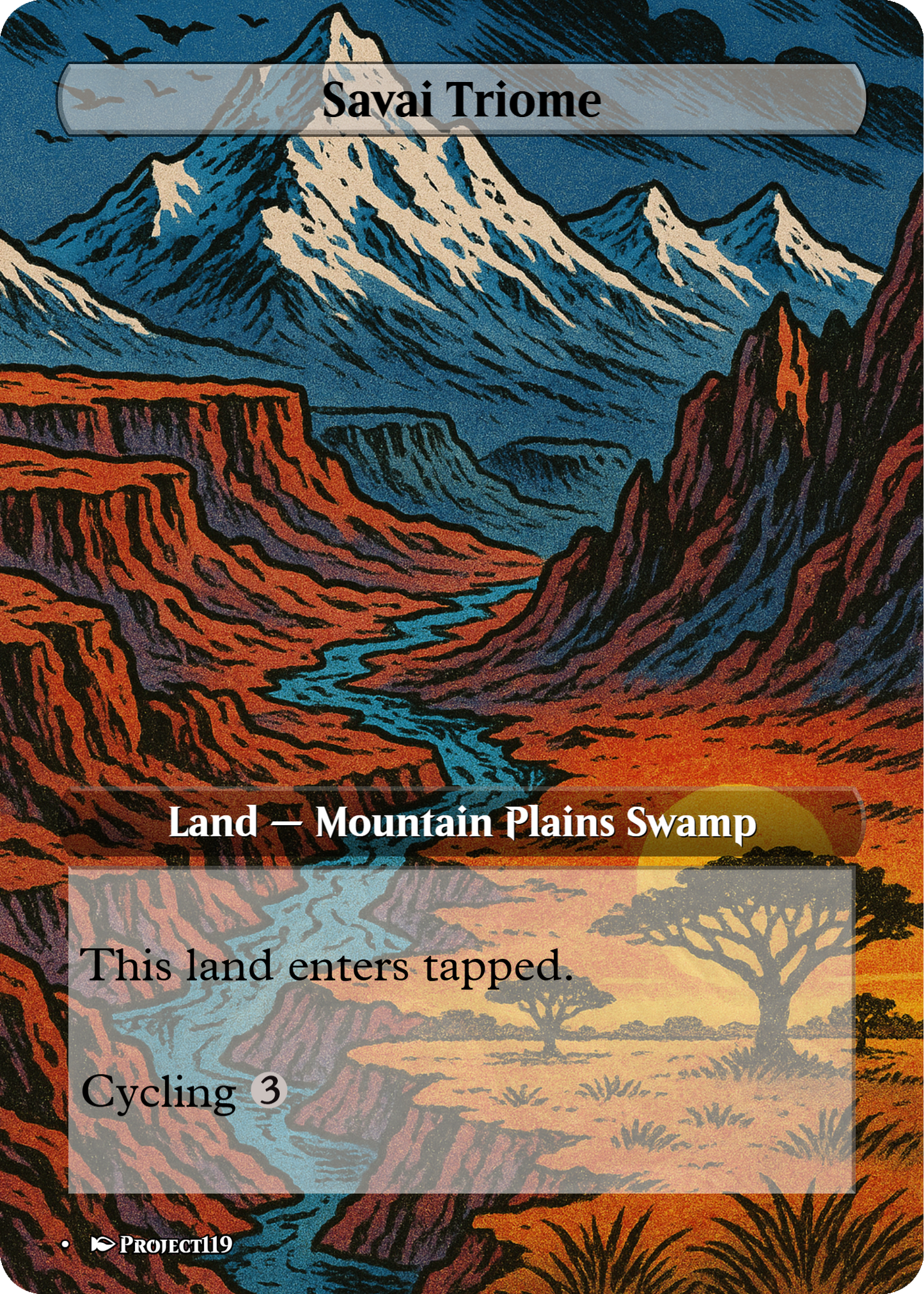 1980s Comic Art Inspired 18 Land Mardu Commander Starter Bundle - Magic the Gathering Proxy Cards