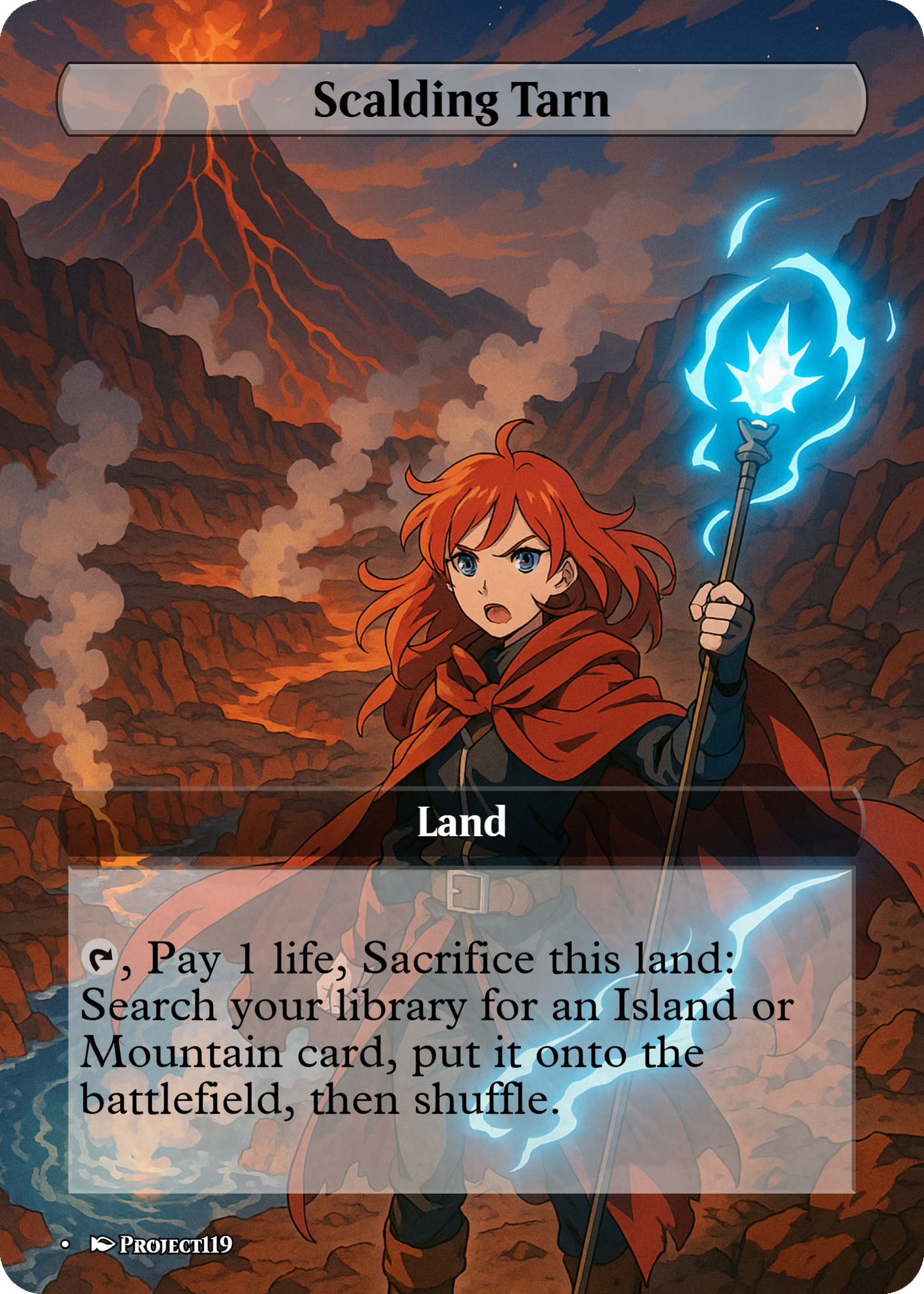 1990’s Anime Inspired 18 Land Jeskai Commander Starter Bundle - Magic the Gathering Proxy Cards