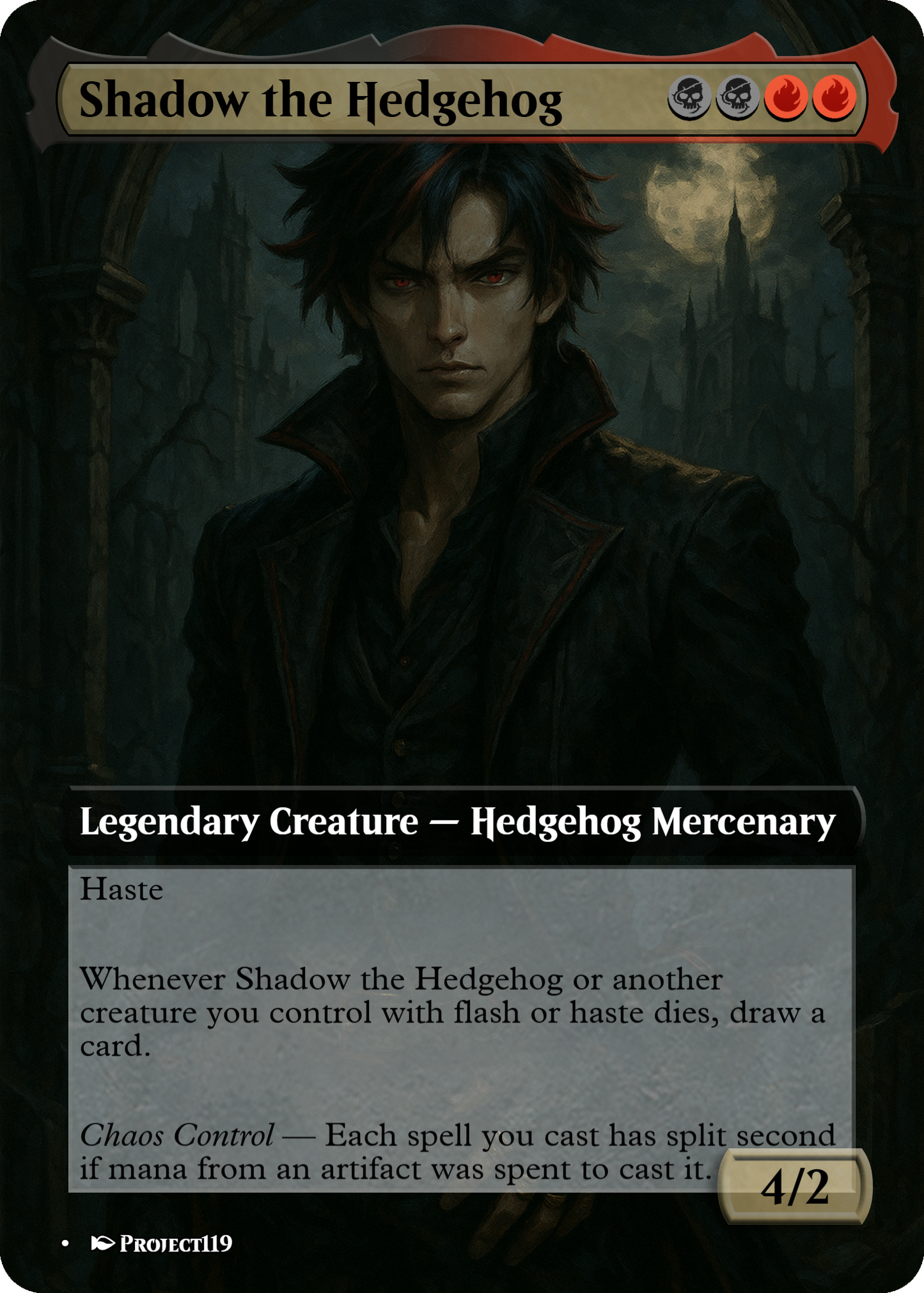 Sonic the Hedgehog Gothic Mercenaries Bundle - Magic the Gathering Proxy Cards