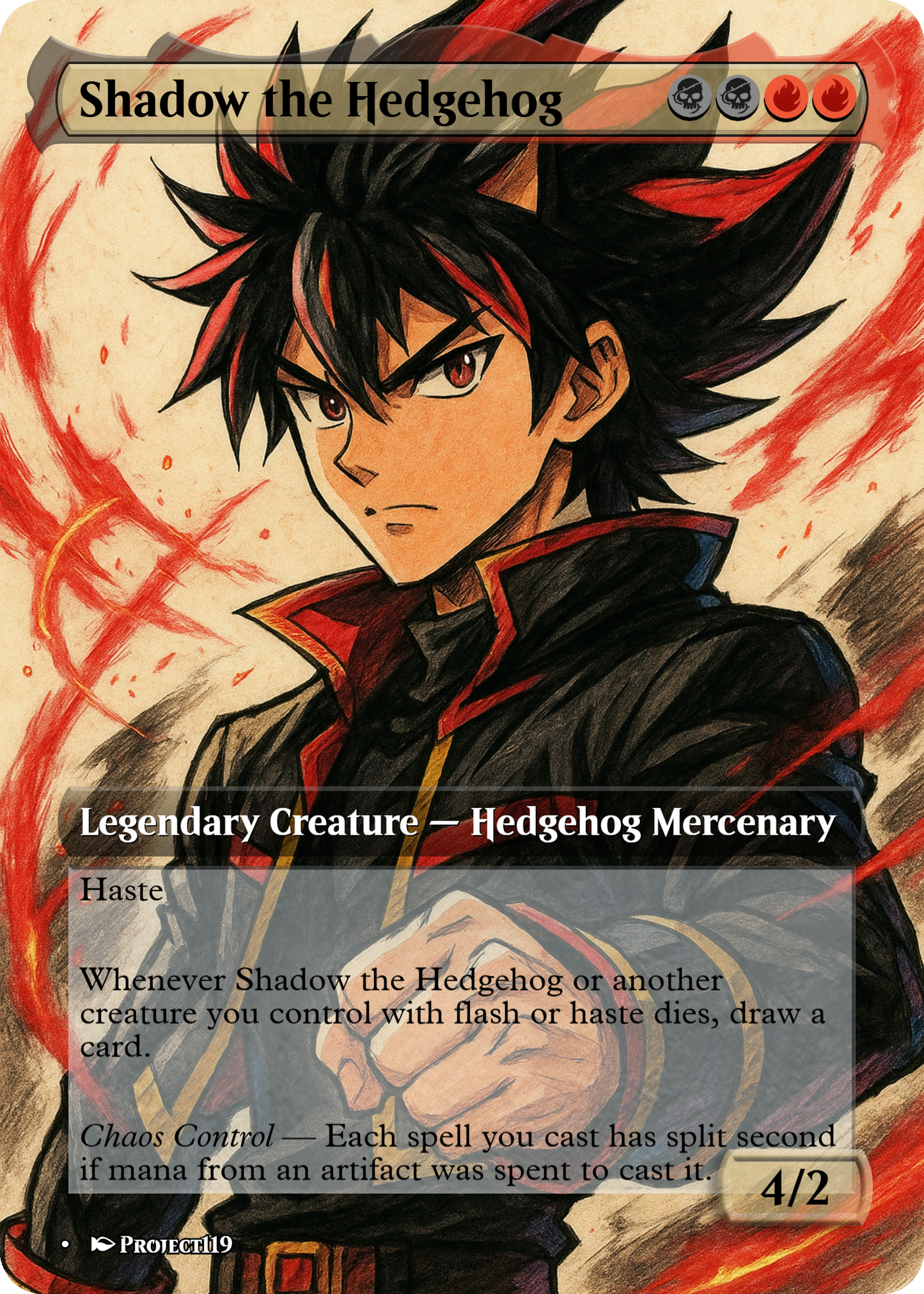 Sonic the Hedgehog Shounen Warriors Bundle - Magic the Gathering Proxy Cards