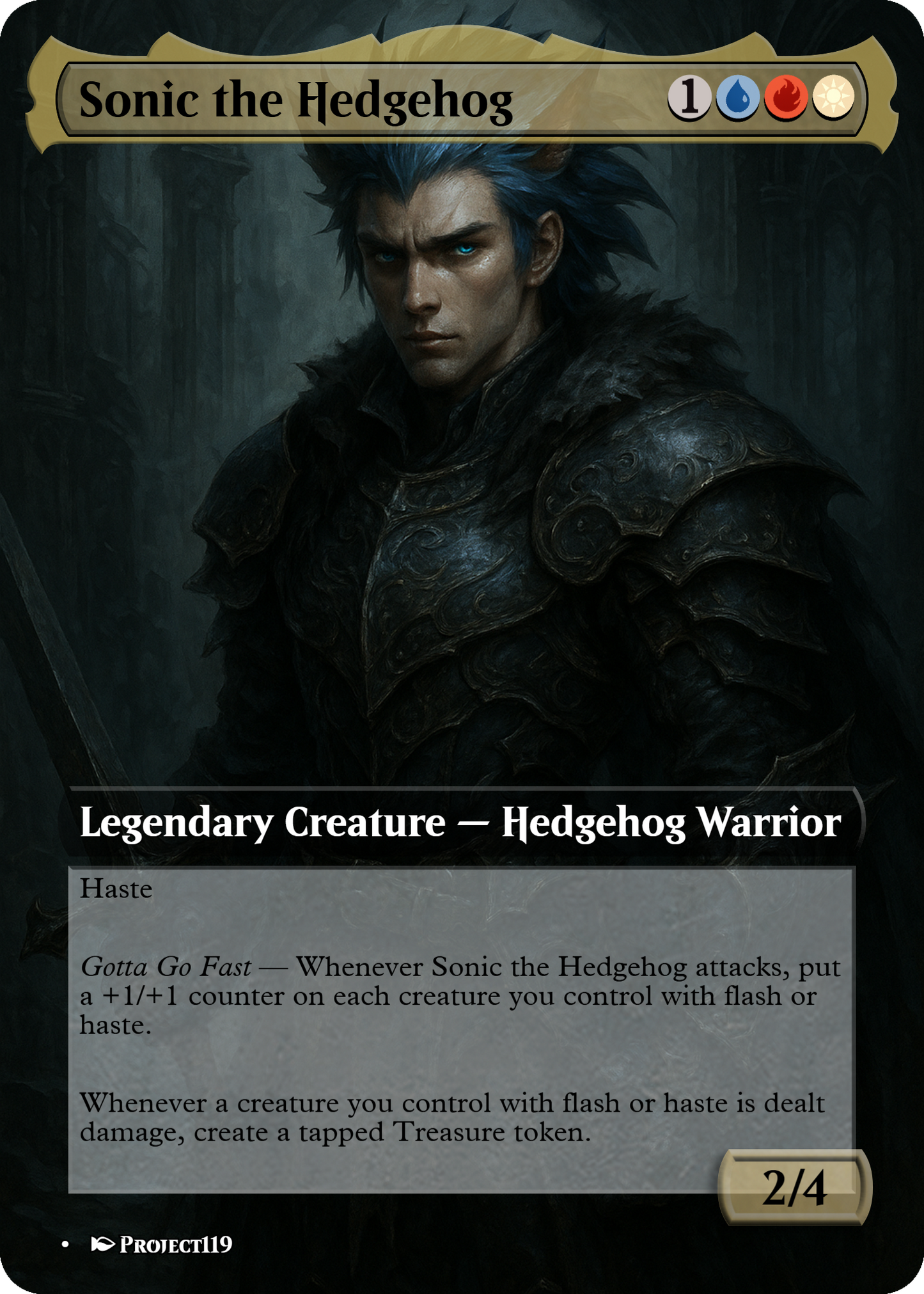 Sonic the Hedgehog Gothic Mercenaries Bundle - Magic the Gathering Proxy Cards