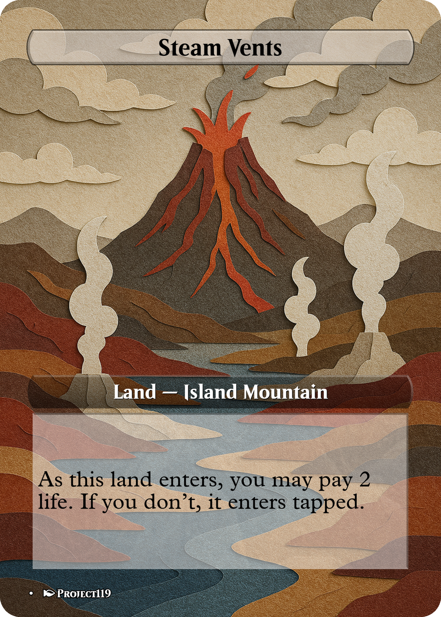 Papercraft Inspired 18 Land Grixis Commander Starter Bundle - Magic the Gathering Proxy Cards