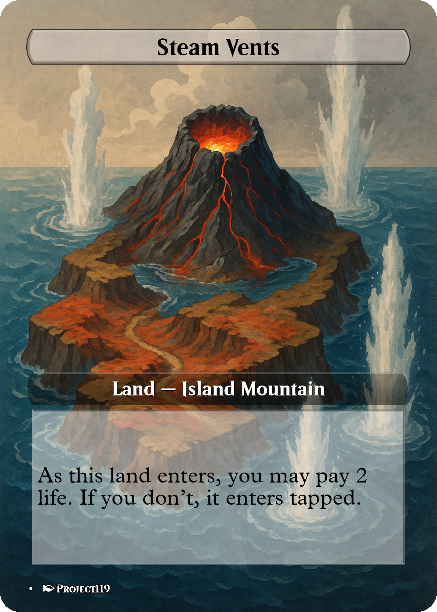 Isometric Art Inspired 18 Land Temur Commander Starter Bundle - Magic the Gathering Proxy Cards