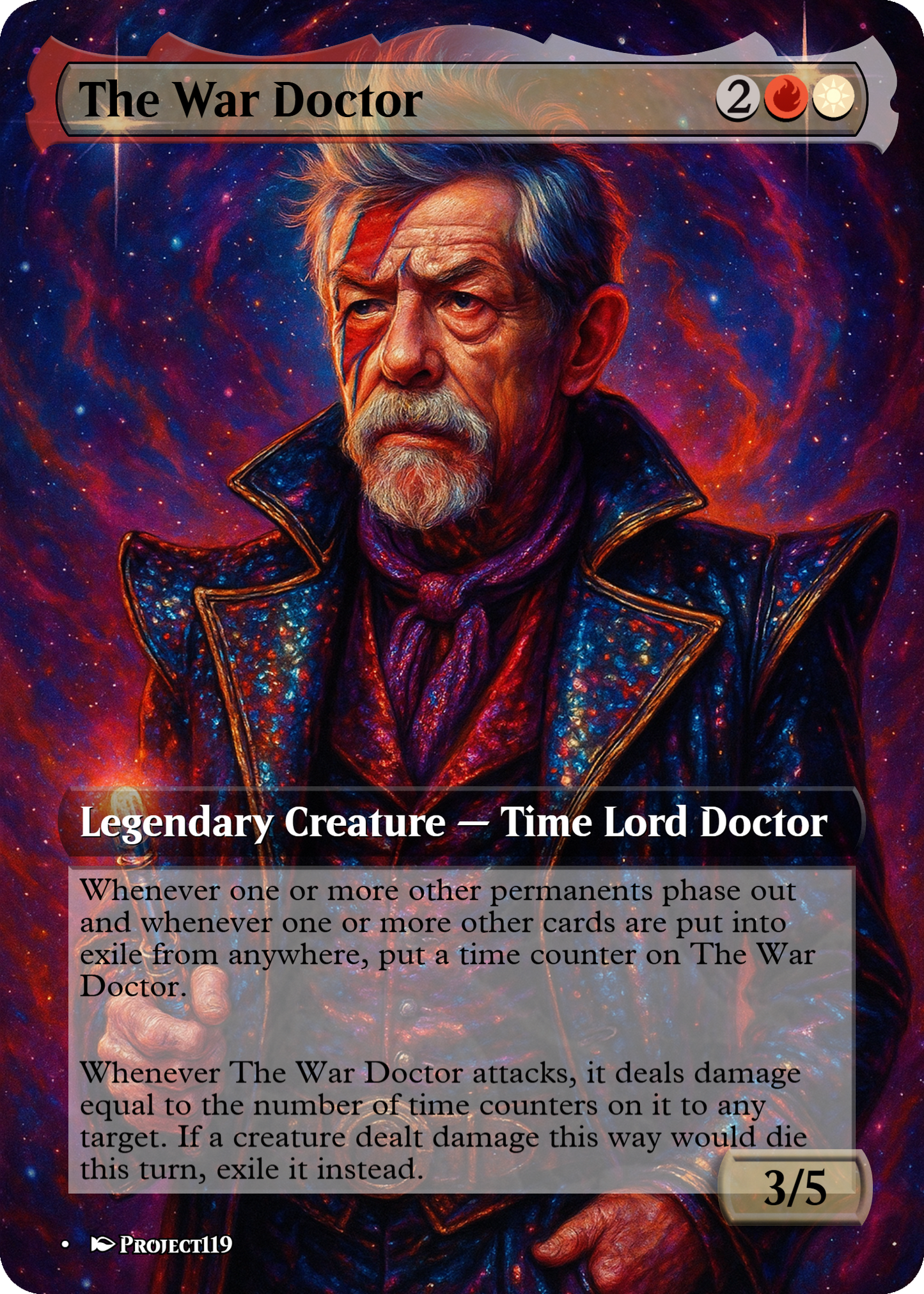 The War Doctor - Magic the Gathering Proxy Card