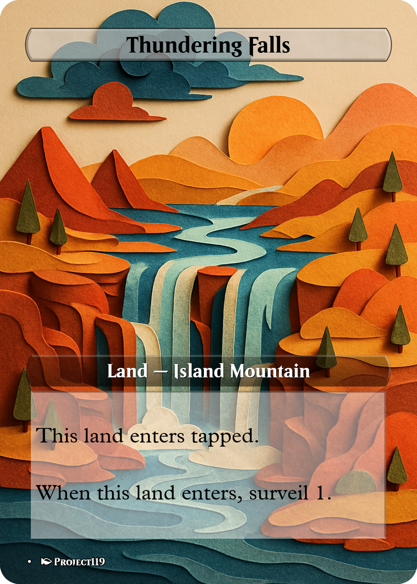 Papercraft Inspired 18 Land Grixis Commander Starter Bundle - Magic the Gathering Proxy Cards