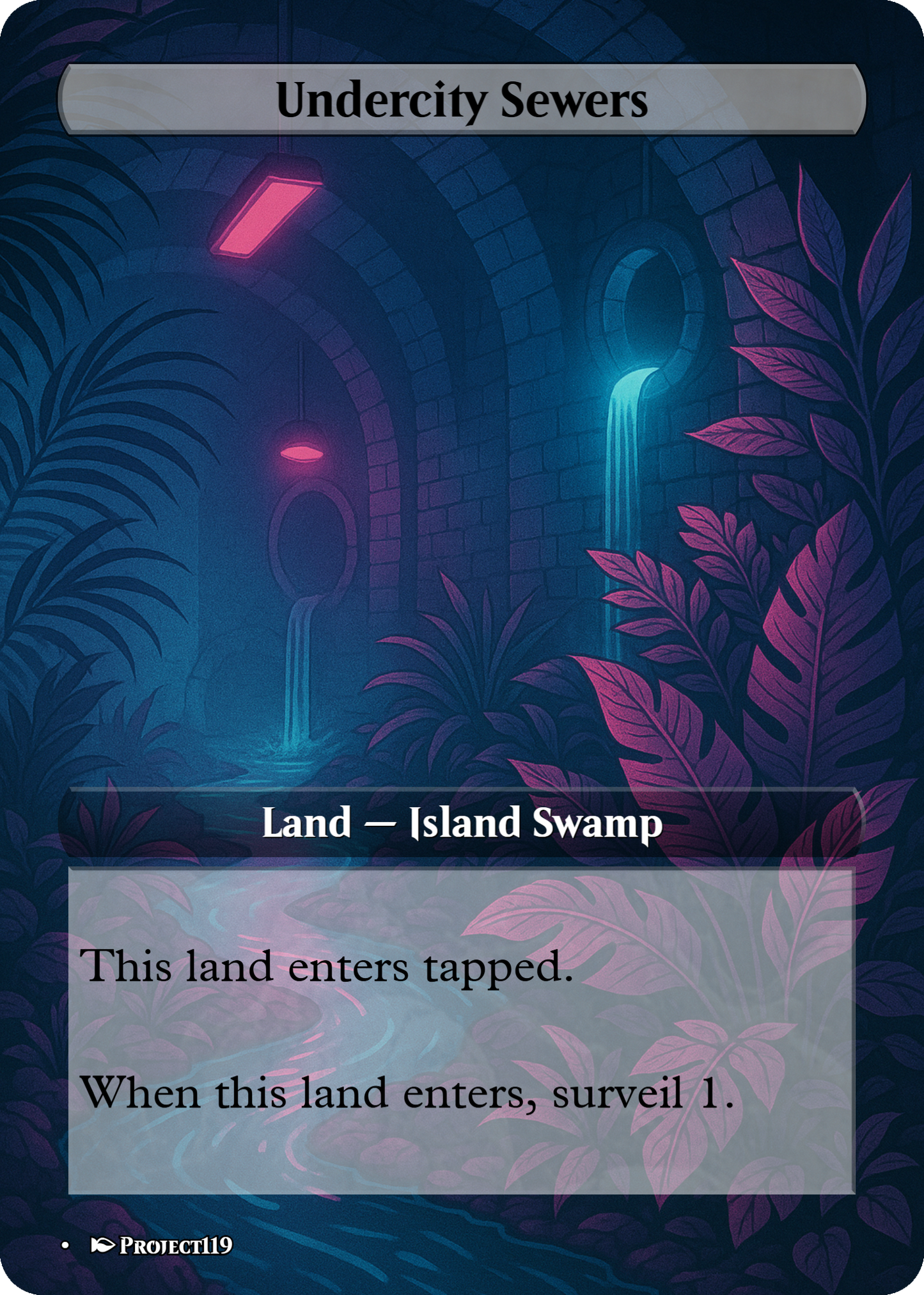 Vaporwave Inspired 18 Land Grixis Commander Starter Bundle - Magic the Gathering Proxy Cards