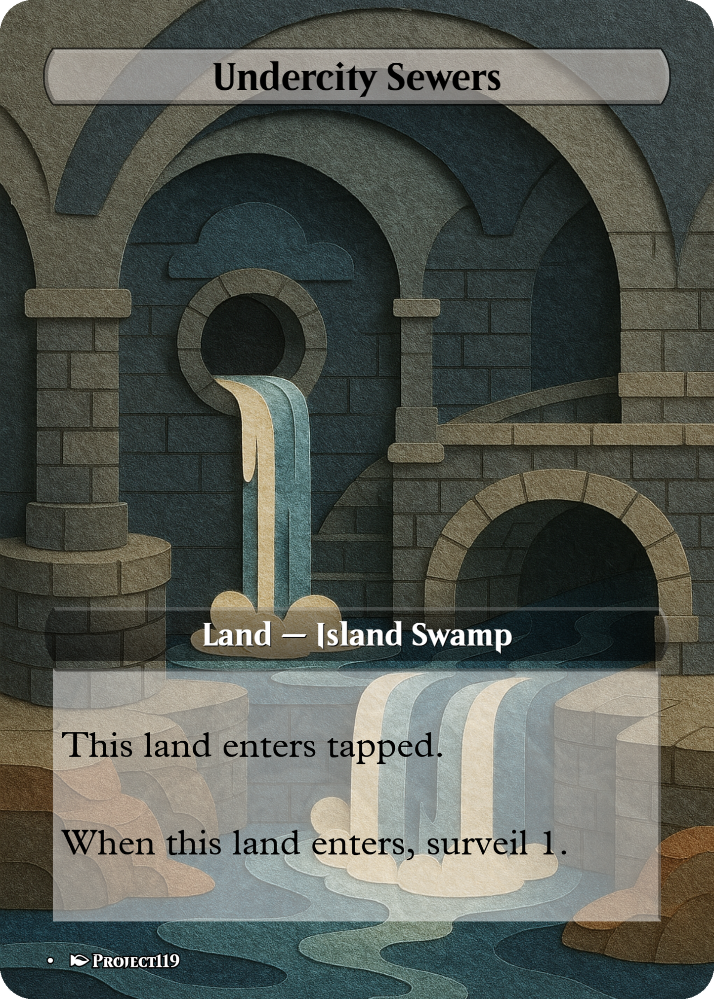 Papercraft Inspired 18 Land Grixis Commander Starter Bundle - Magic the Gathering Proxy Cards