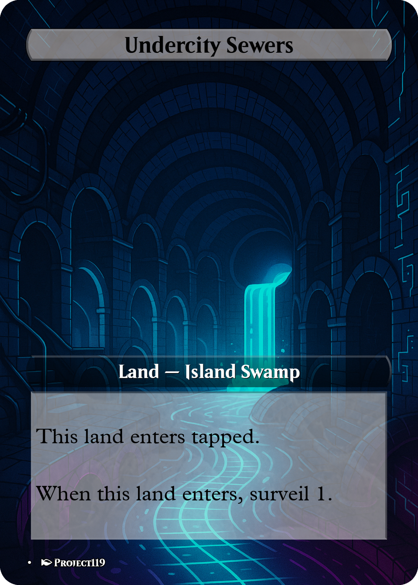 Synthwave Inspired 18 Land Grixis Commander Starter Bundle - Magic the Gathering Proxy Cards