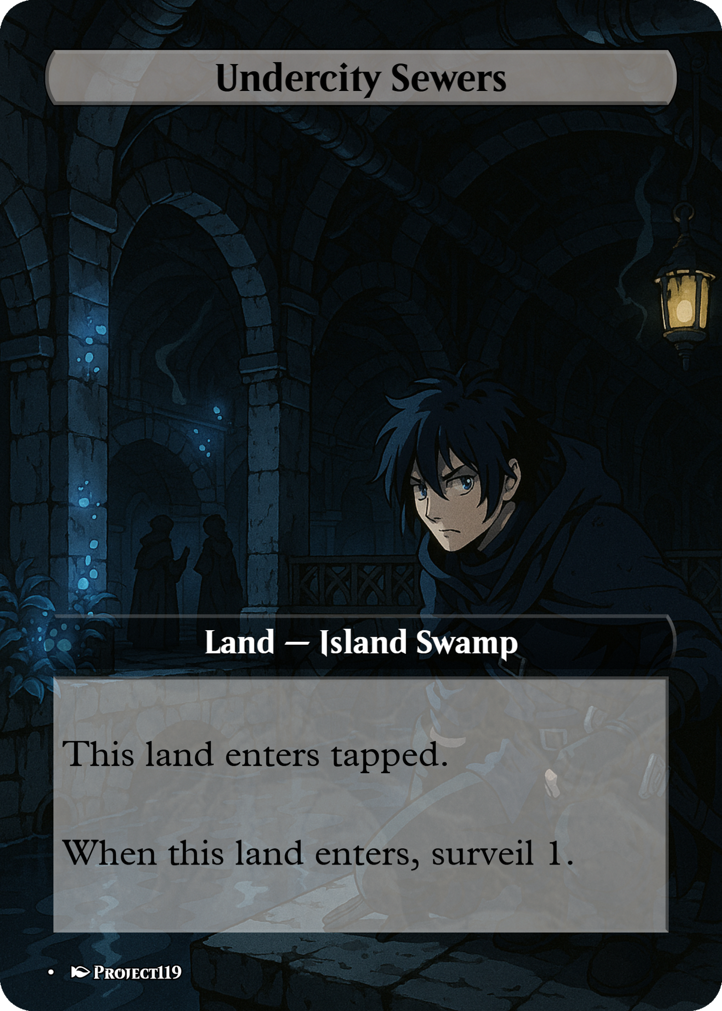 1990’s Anime Inspired 10 Surveil Land Bundle - Magic the Gathering Proxy