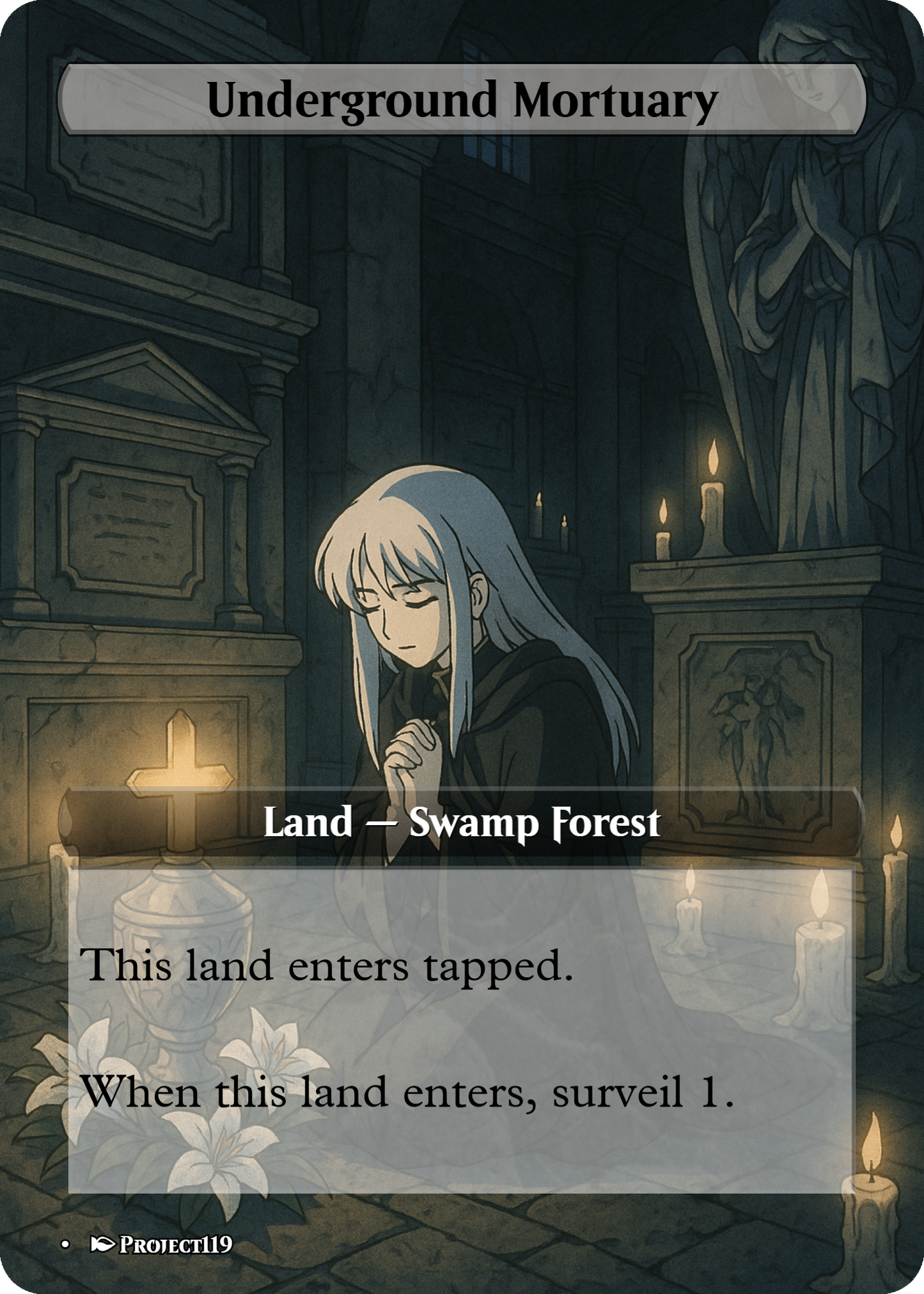 1990’s Anime Inspired 10 Surveil Land Bundle - Magic the Gathering Proxy