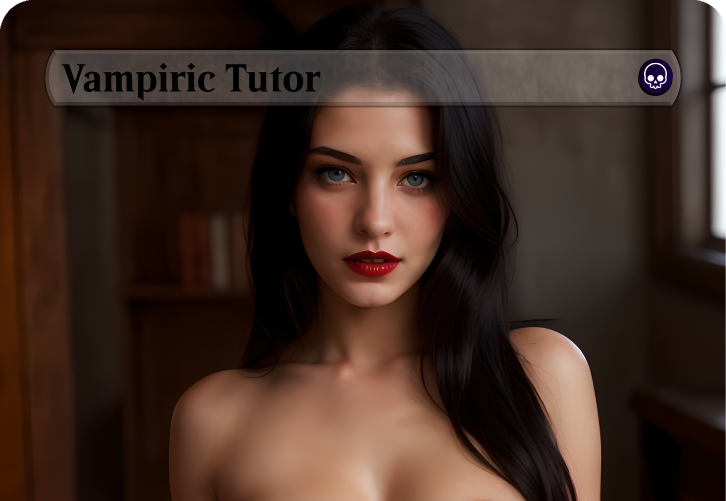 Vampiric Tutor - Magic the Gathering Mature Proxy Card
