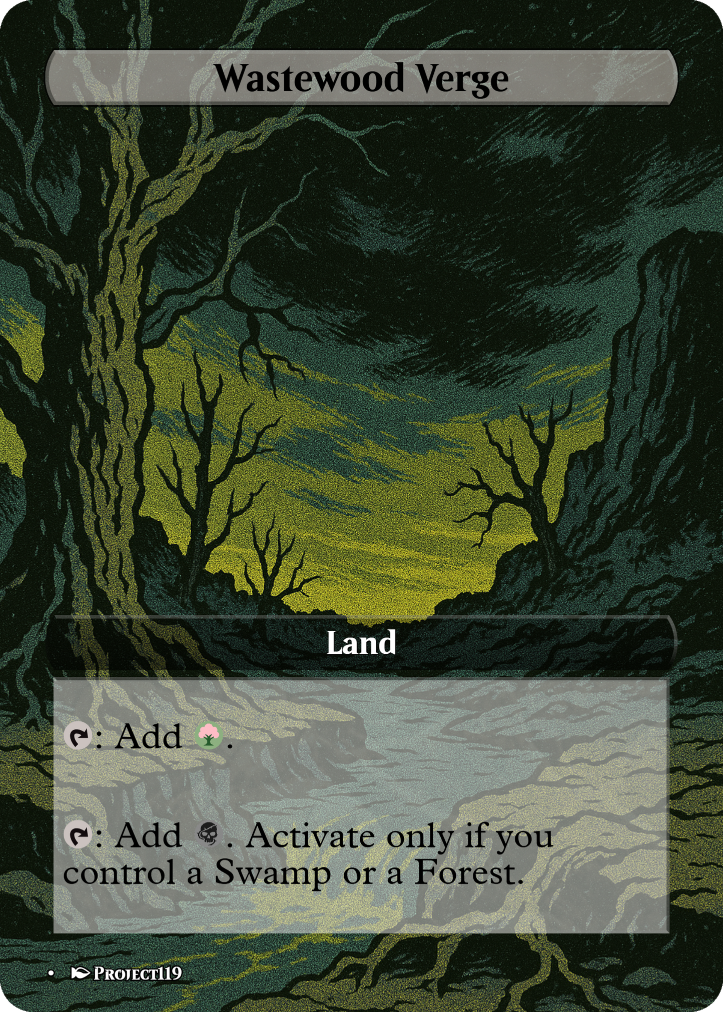 1980s Comic Art Inspired 62 Mega Land Bundle - Magic the Gathering Proxy