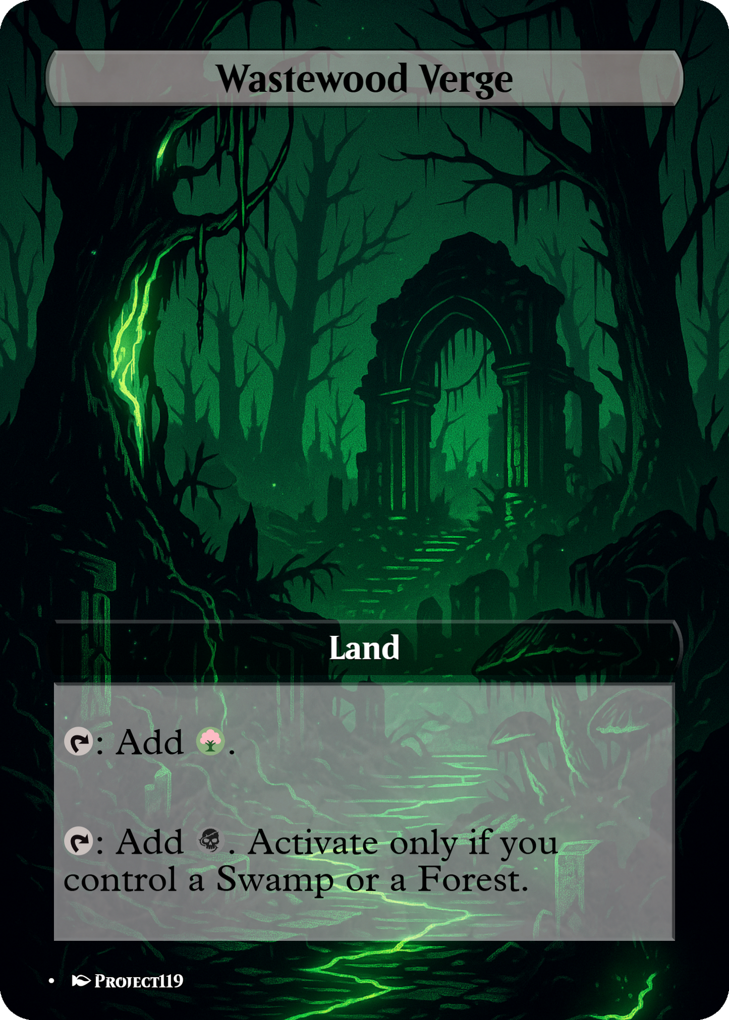 Synthwave Inspired 18 Land Jund Commander Starter Bundle - Magic the Gathering Proxy Cards