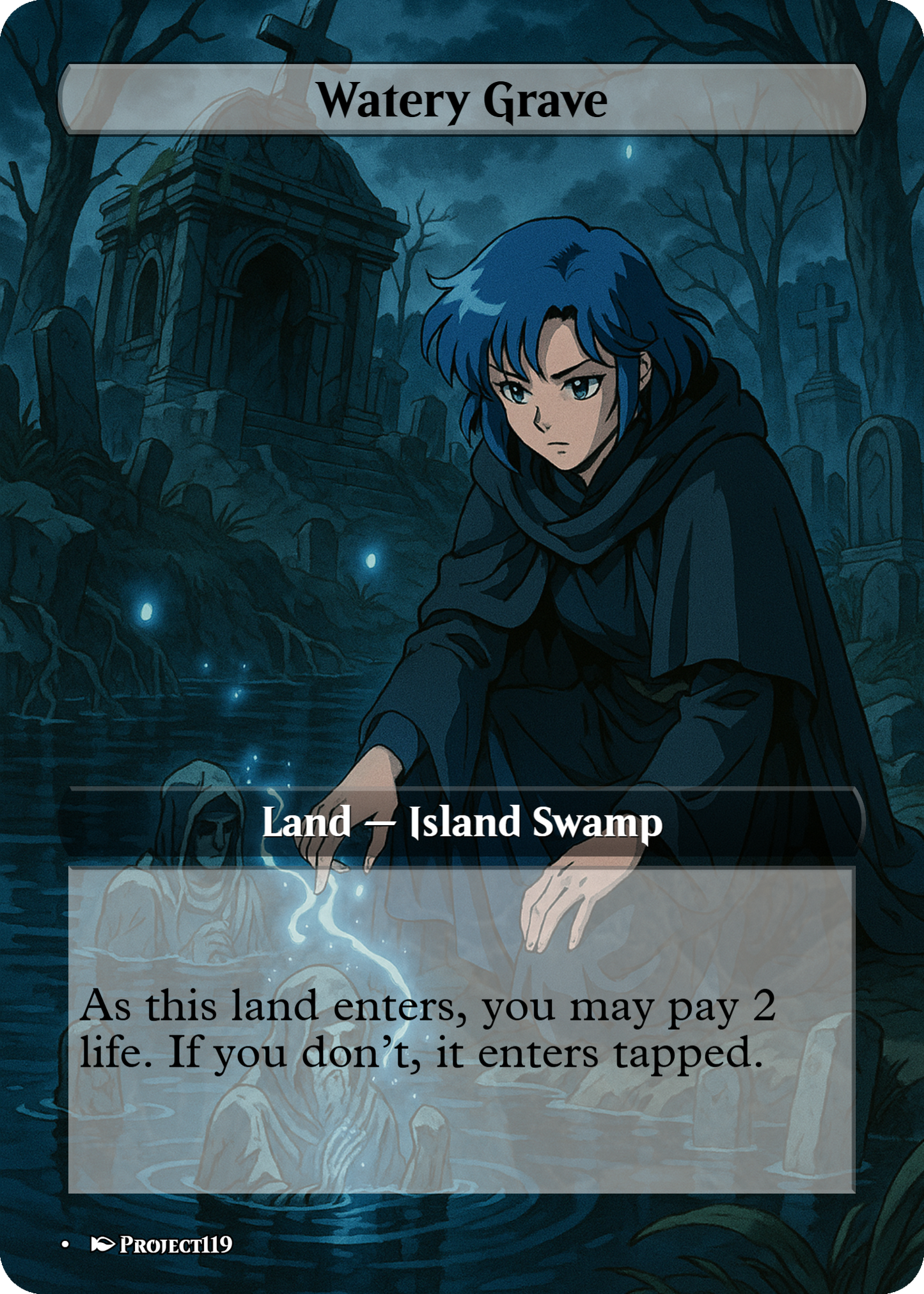 1990’s Anime Inspired 18 Land Esper Commander Starter Bundle - Magic the Gathering Proxy Cards