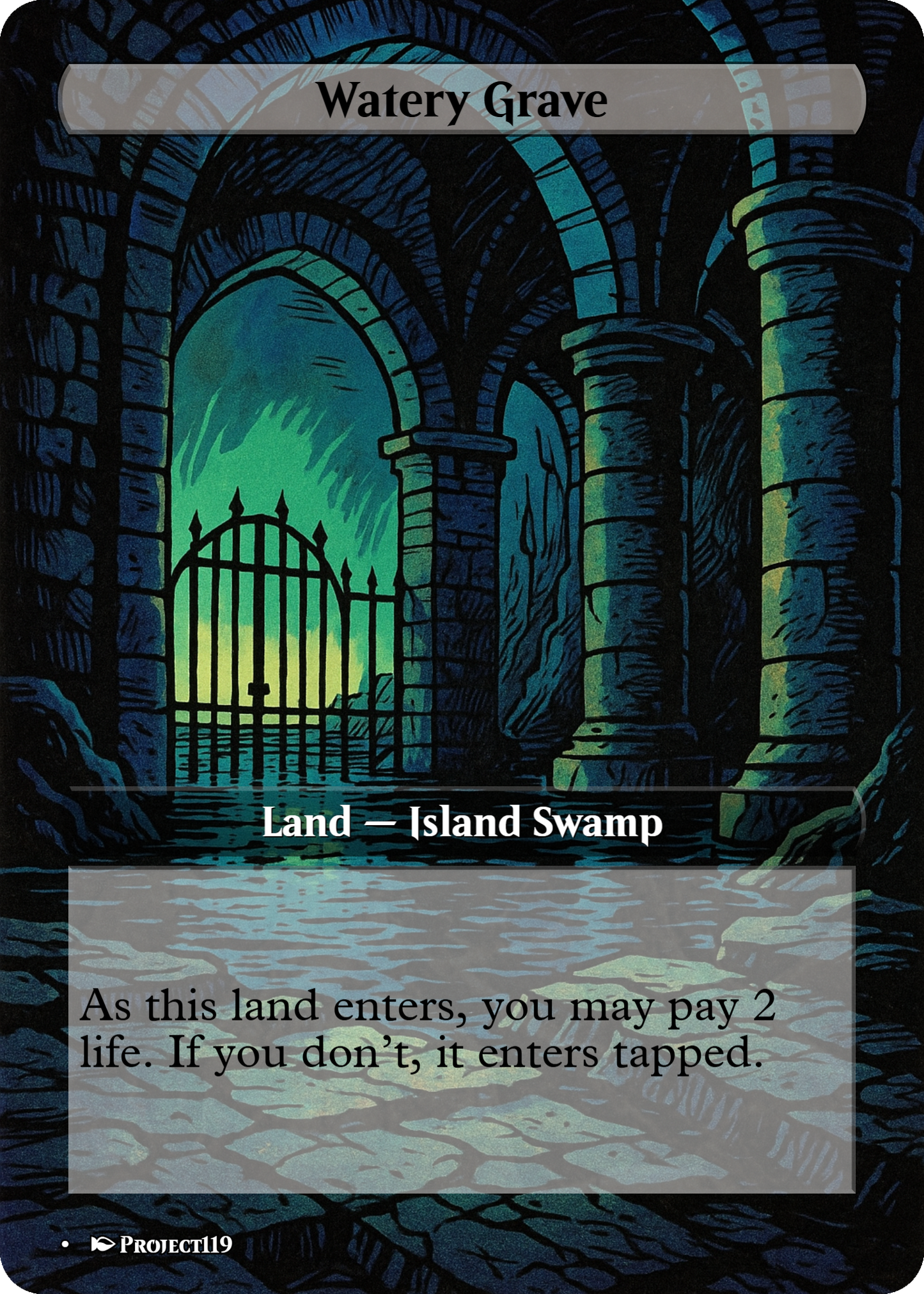 1980s Comic Art Inspired 62 Mega Land Bundle - Magic the Gathering Proxy