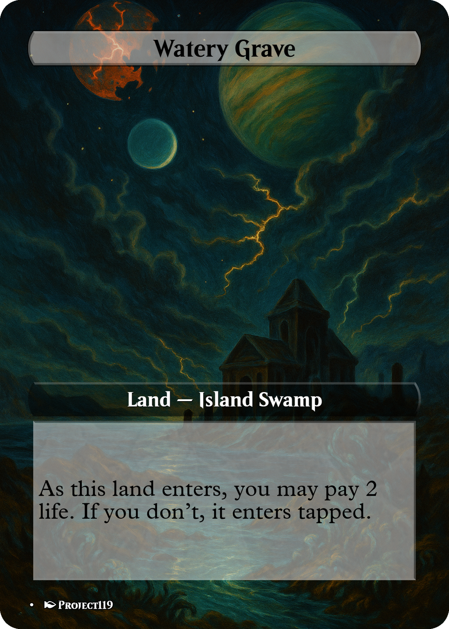 1930's Pulp Magazine Cover Inspired 10 Shock Land Bundle - Magic the Gathering Proxy Cards