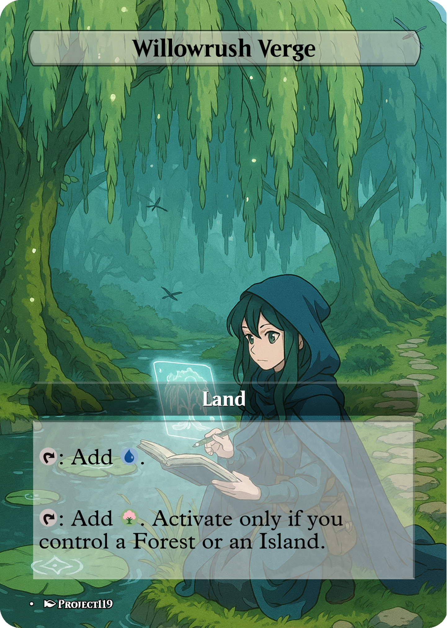 1990’s Anime Inspired 18 Land Bant Commander Starter Bundle - Magic the Gathering Proxy Cards