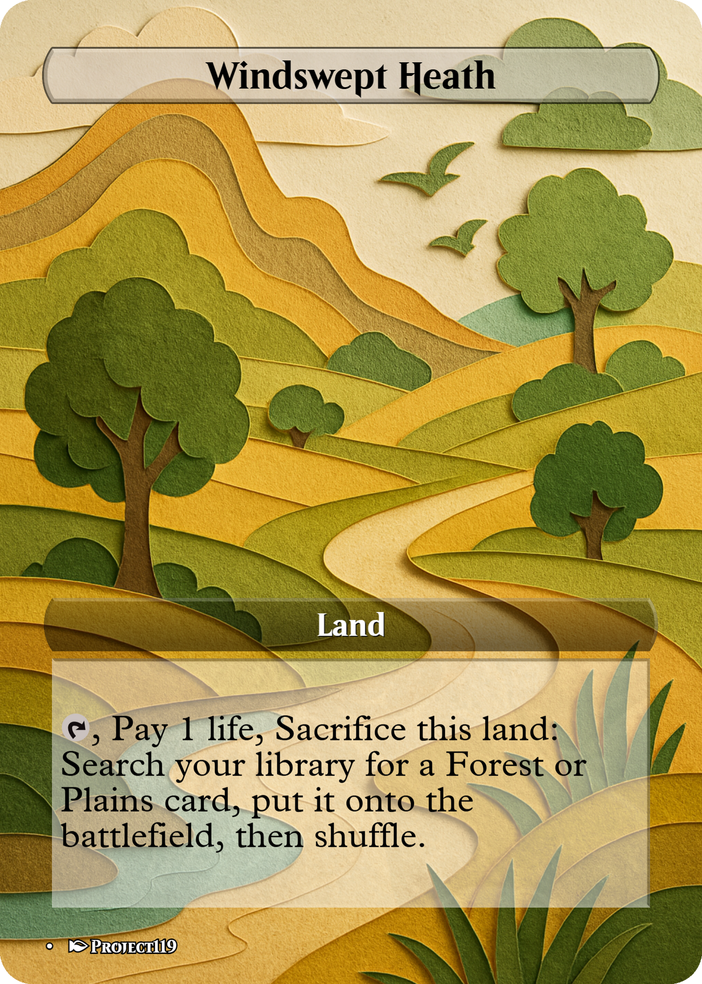 Papercraft Inspired 18 Land Abzan Commander Starter Bundle - Magic the Gathering Proxy Cards